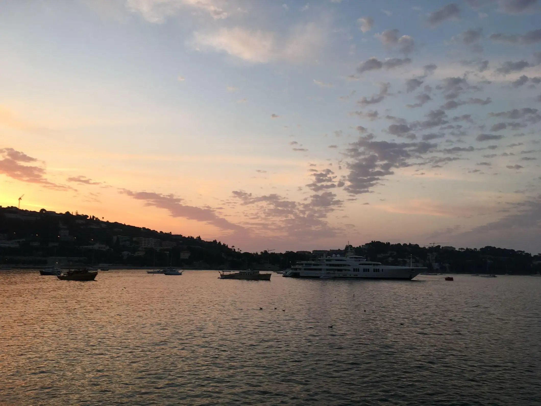 Villefranche-Sur-Mer : Tour en bateau coucher de soleil