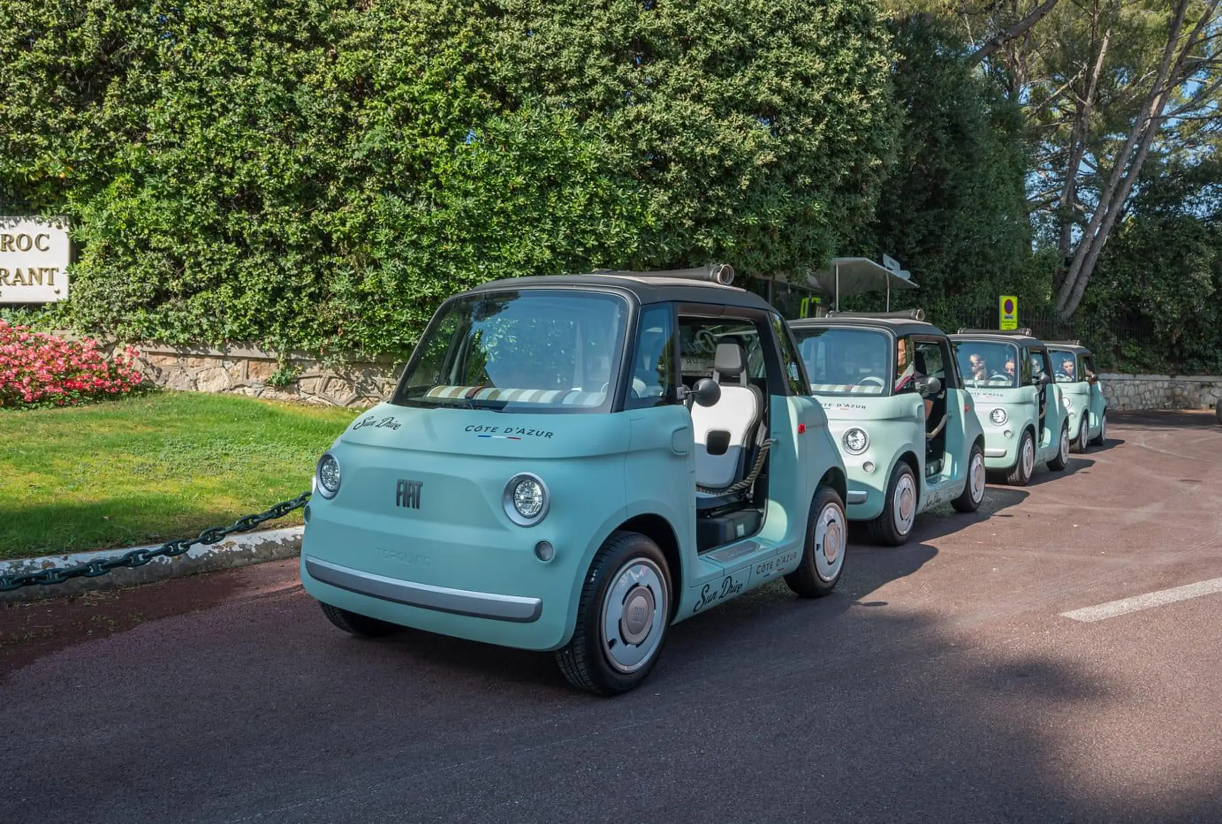 Antibes : Tour en Fiat Topolino 100% électrique