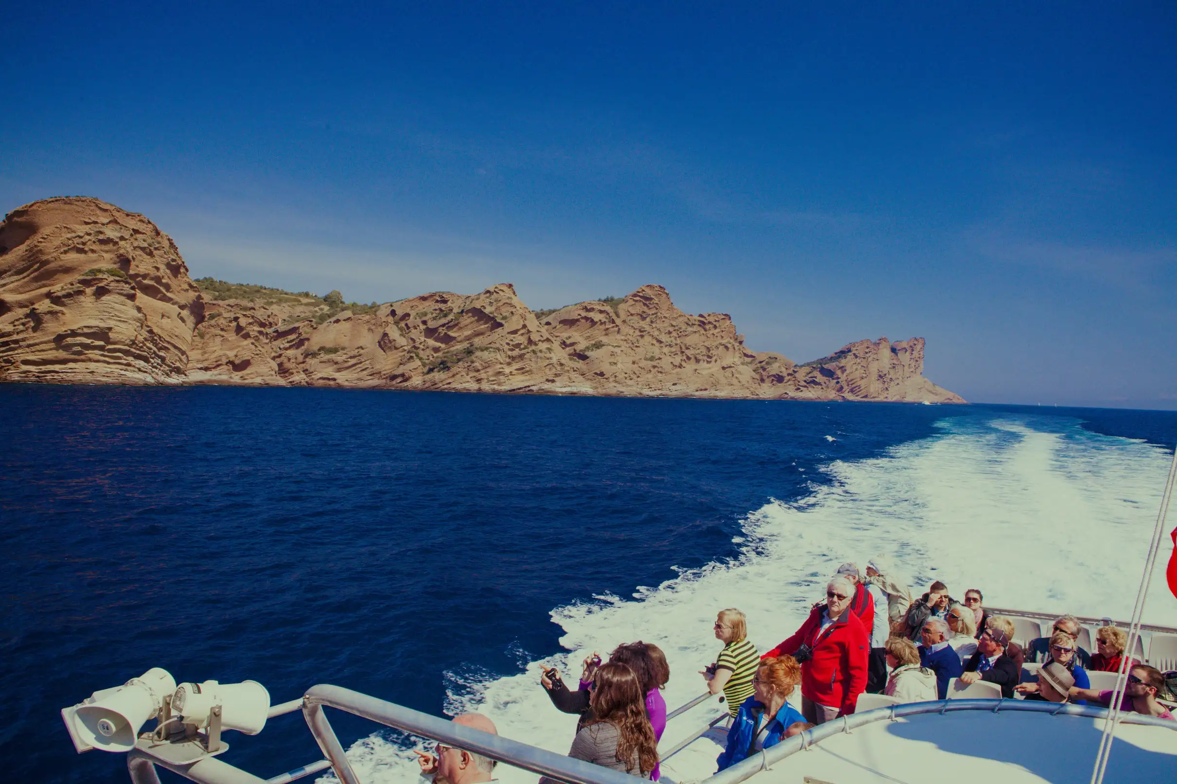 Depuis Bandol: Visite des 7 calanques de Cassis & Marseille (02h30 en mer)