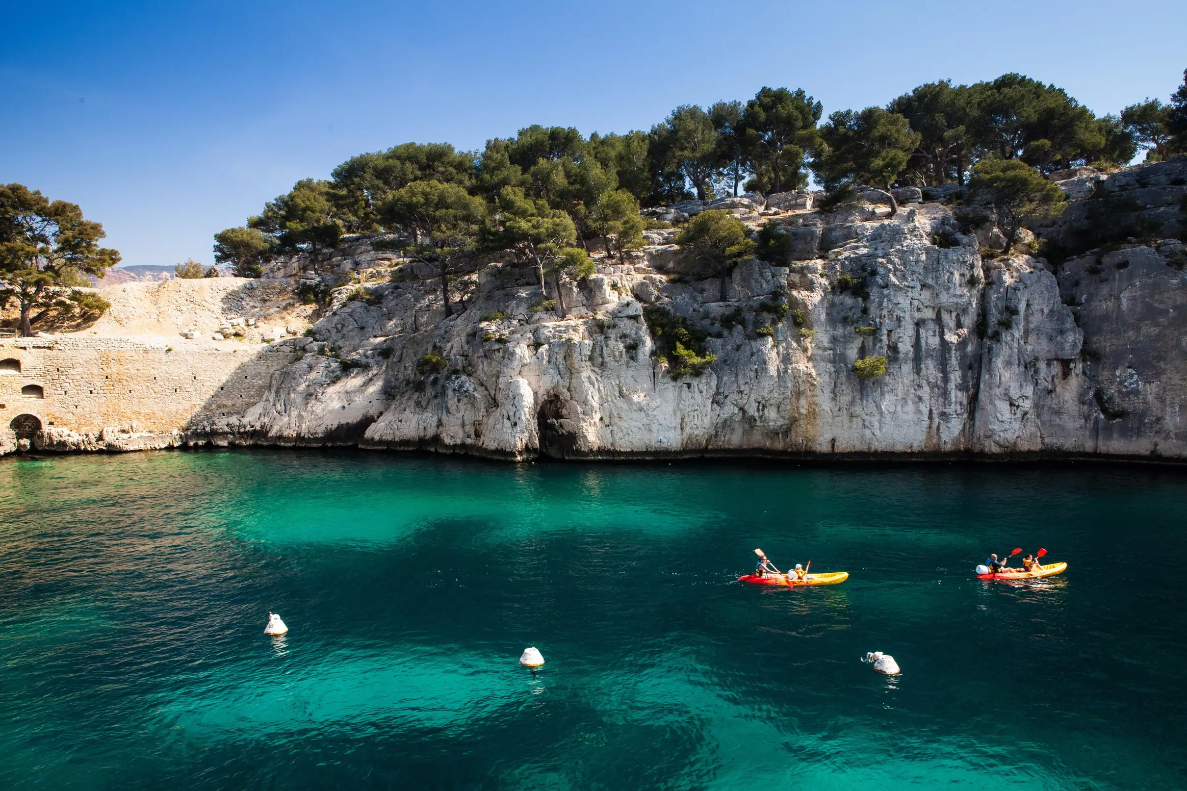 Depuis Bandol: Visite des 7 calanques de Cassis & Marseille (02h30 en mer)