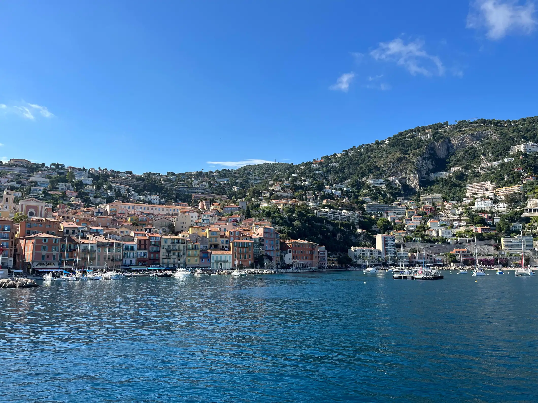 Tour en bateau de la côte de Villefranche-Sur-Mer à Monaco