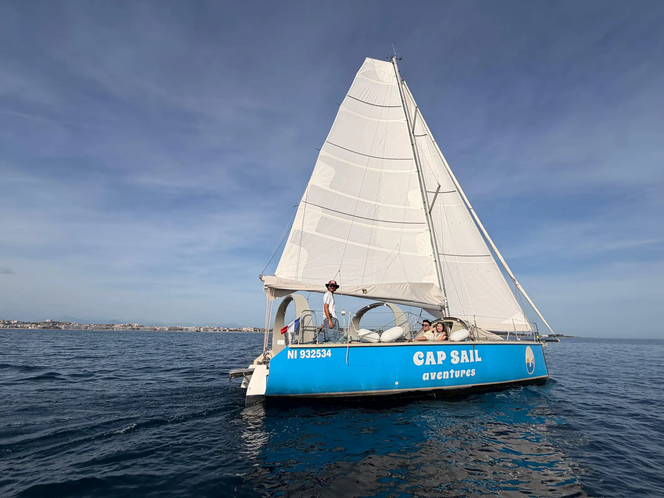 Golf Juan : Croisière au coucher du soleil avec apéritif sur l'île