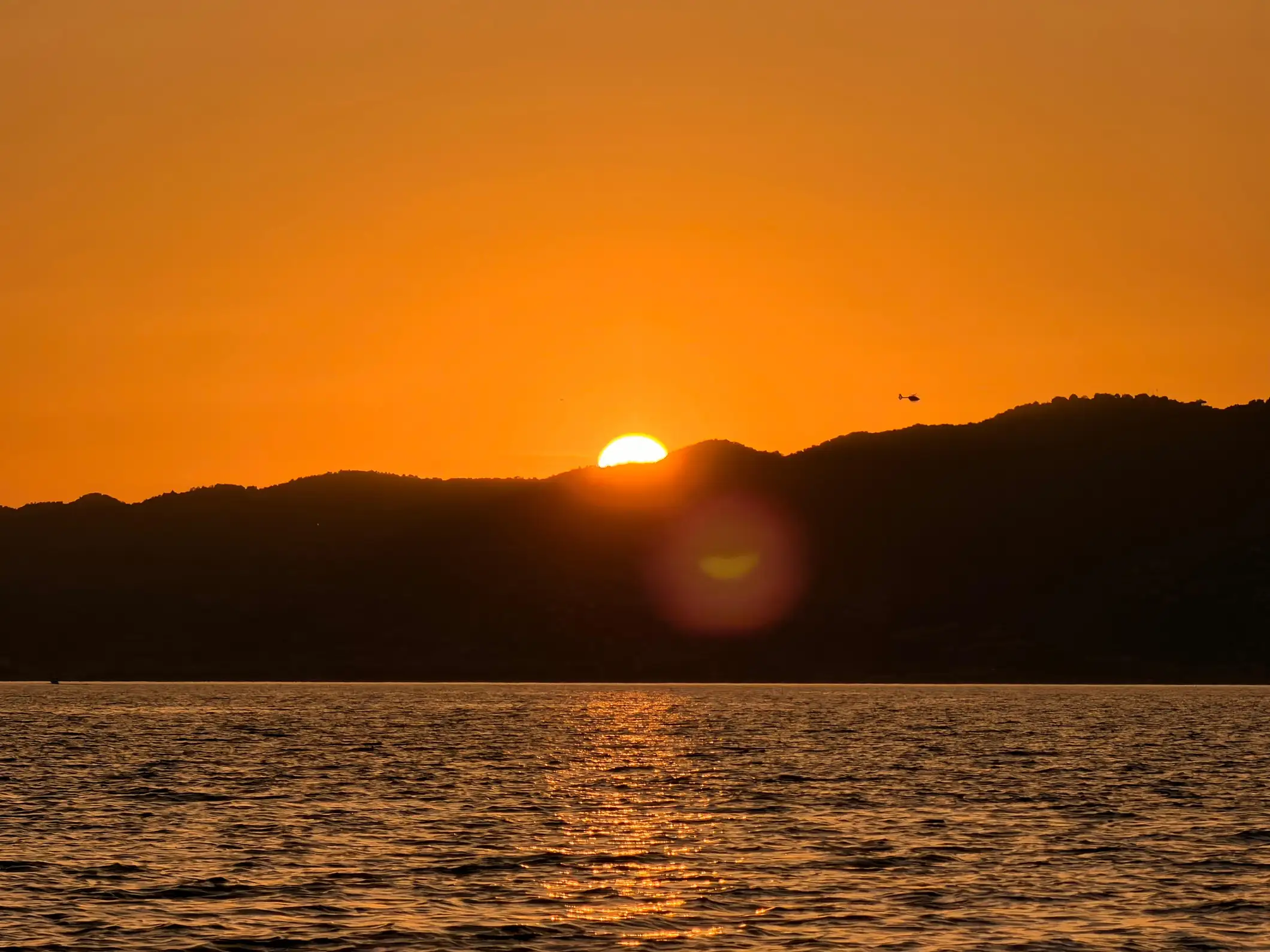 Golf Juan : Croisière au coucher du soleil avec apéritif sur l'île