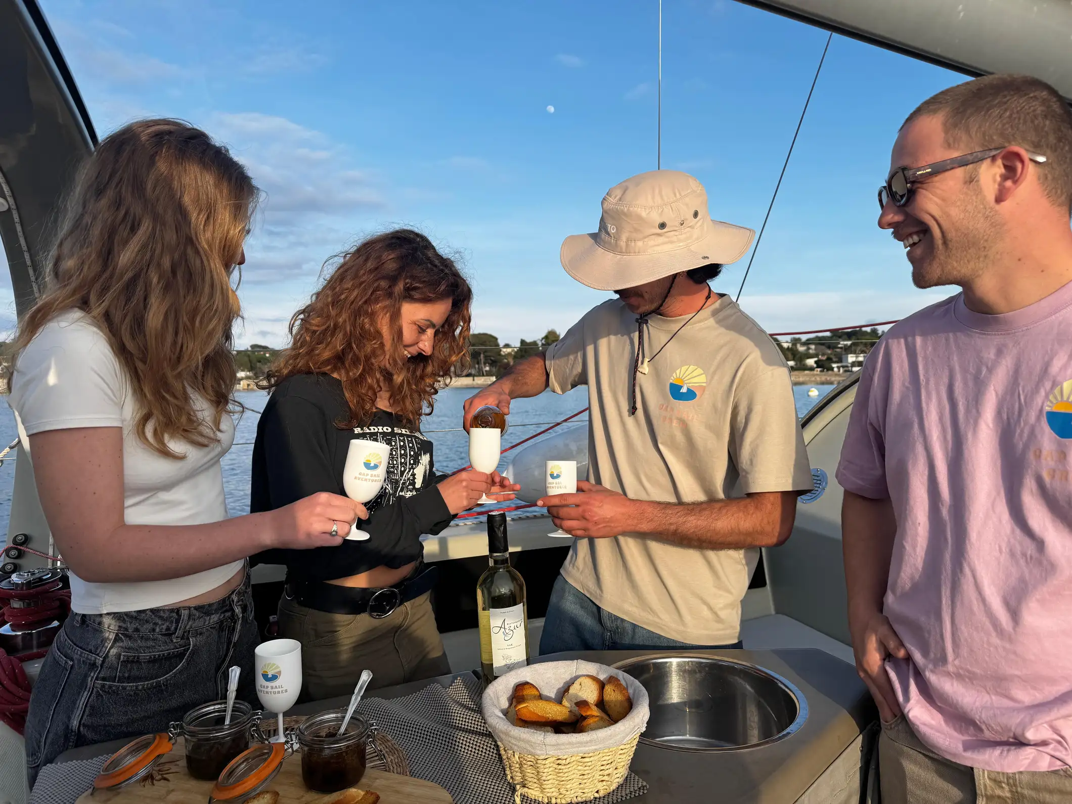 Golf Juan : Croisière au coucher du soleil avec apéritif sur l'île