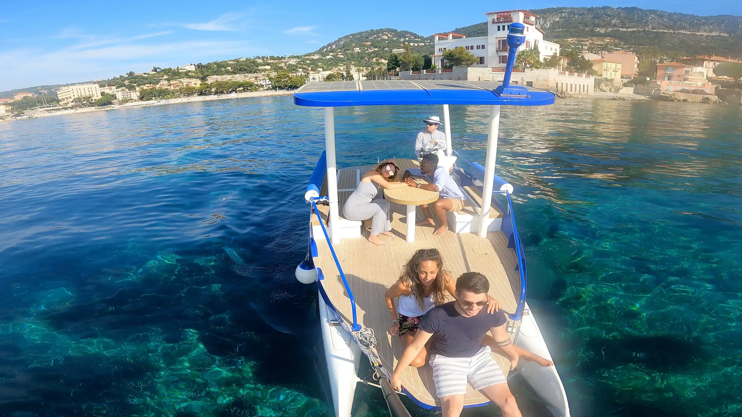 Nice : visite exclusive - Bateaux solaires exceptionnels - Capitaine professionnel