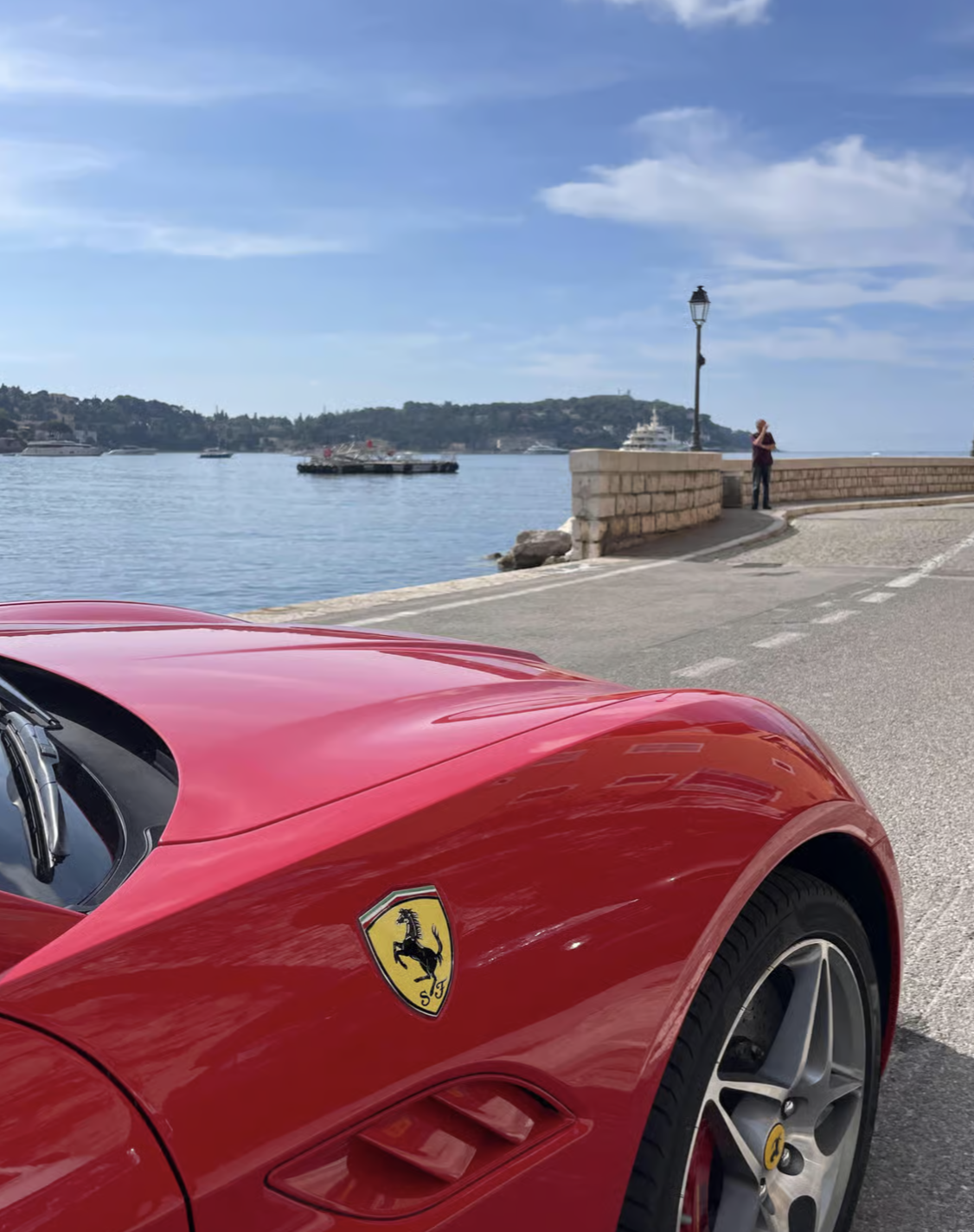Visite guidée en Ferrari : Monaco et Èze au départ de Villefranche-sur-Mer