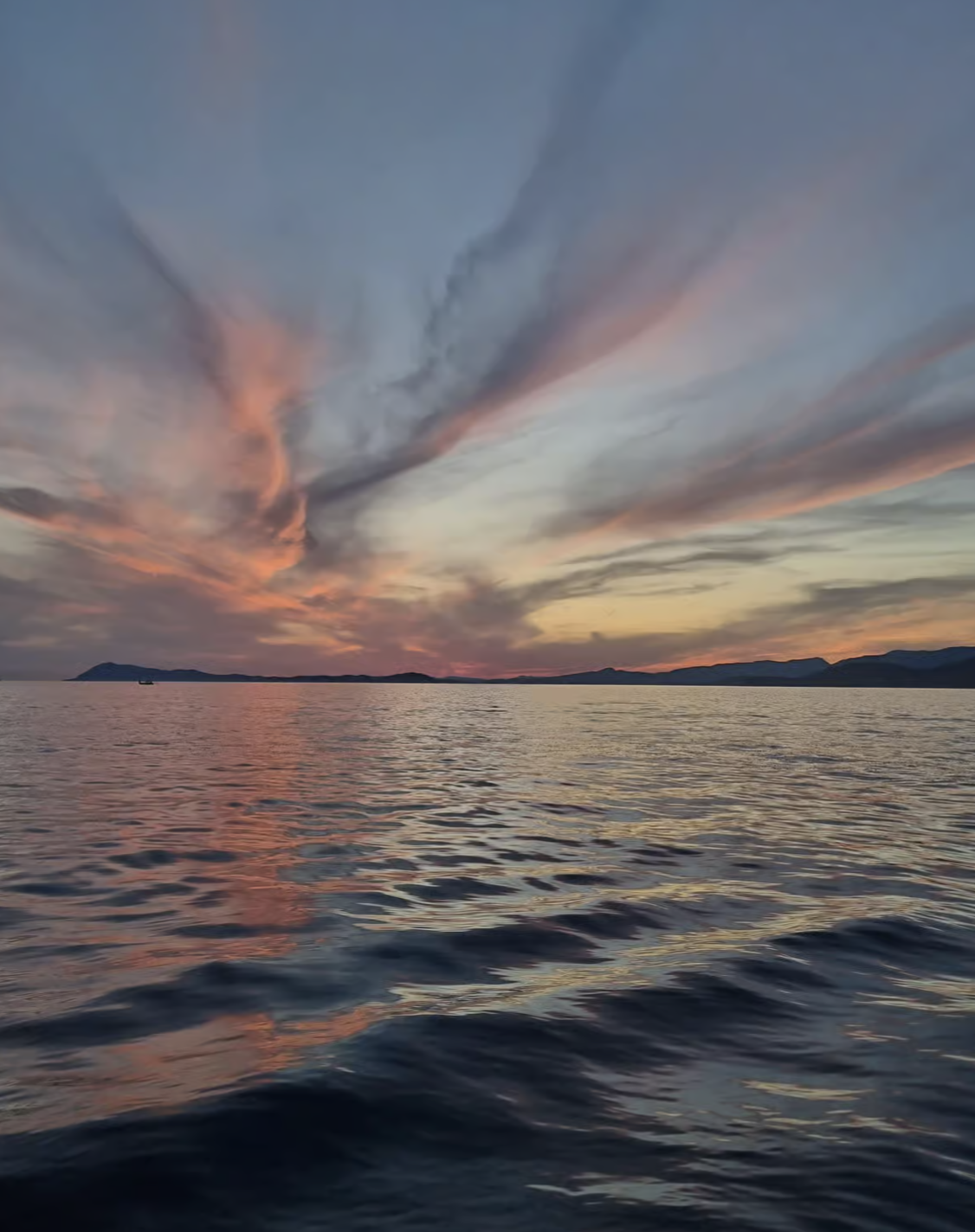 Sortie en bateau à Giens pour le couché de soleil