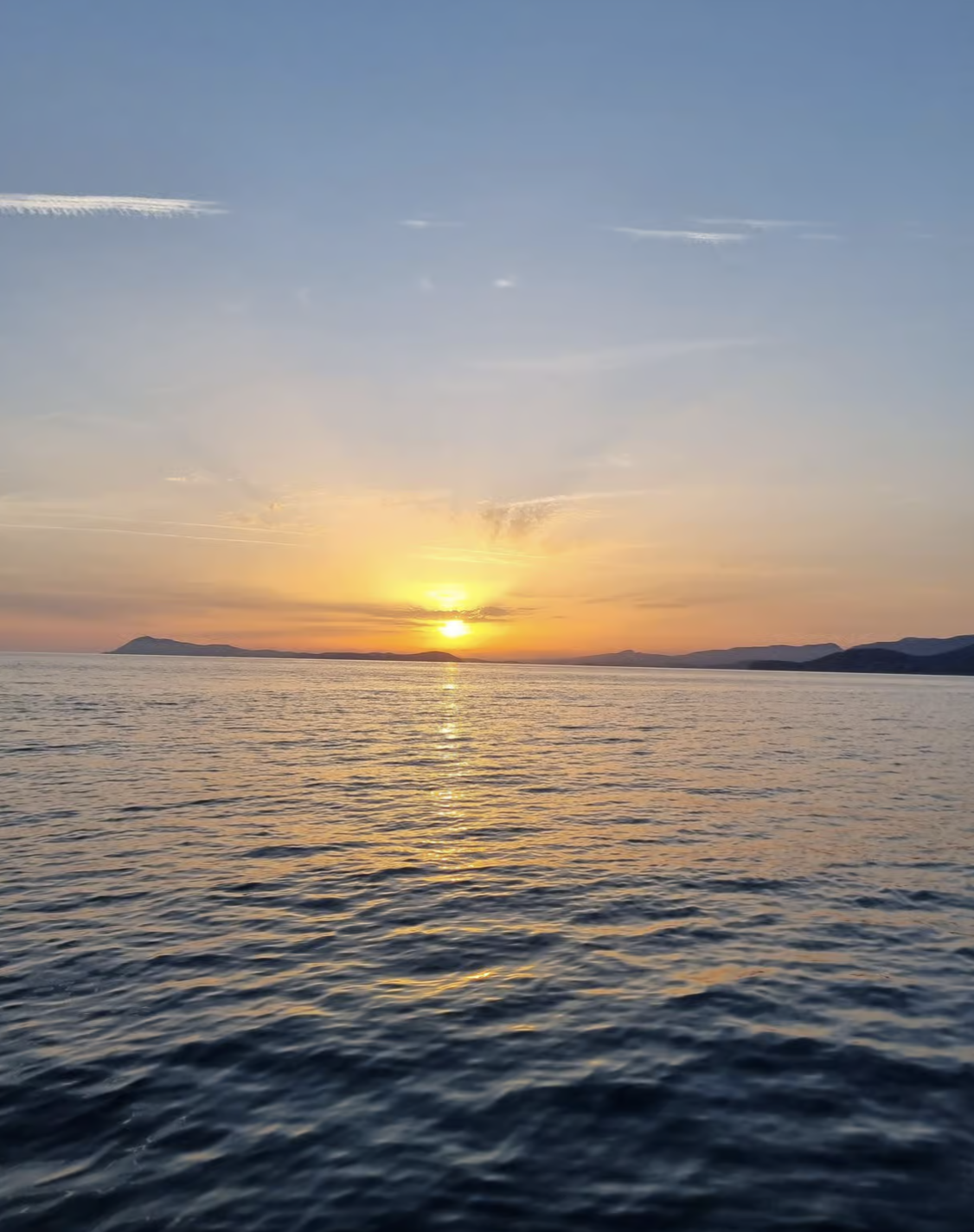 Sortie en bateau à Giens pour le couché de soleil