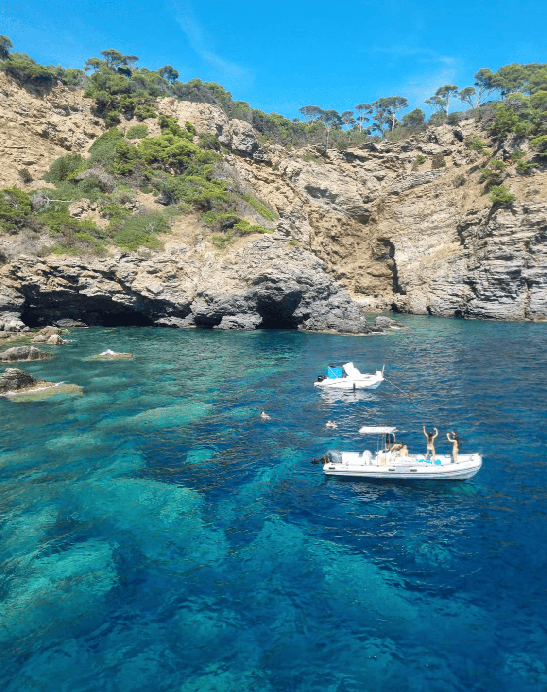 Sortie en bateau à Giens pour le couché de soleil