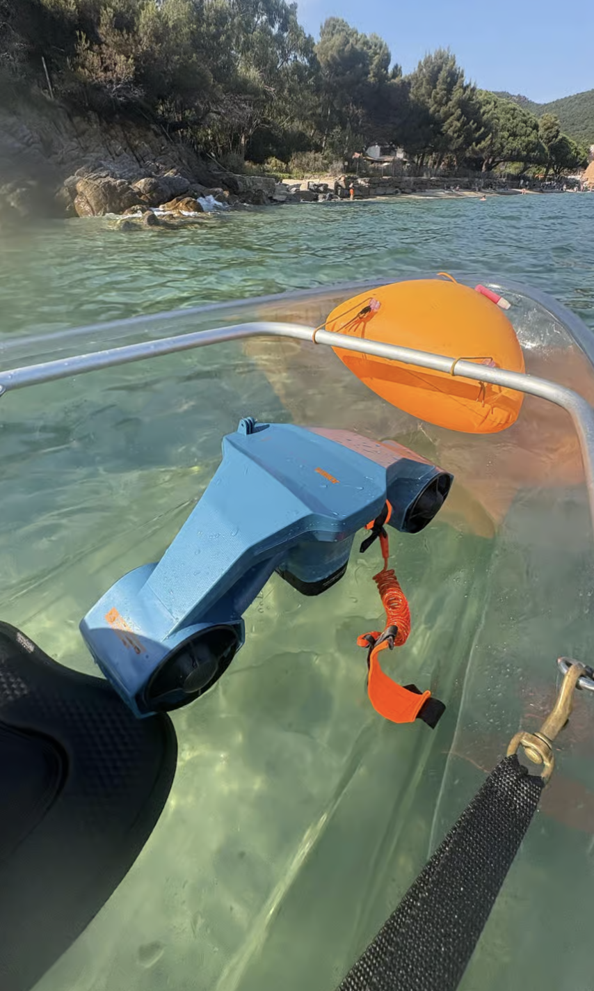 Clear kayak location de kayak transparent au Lavandou