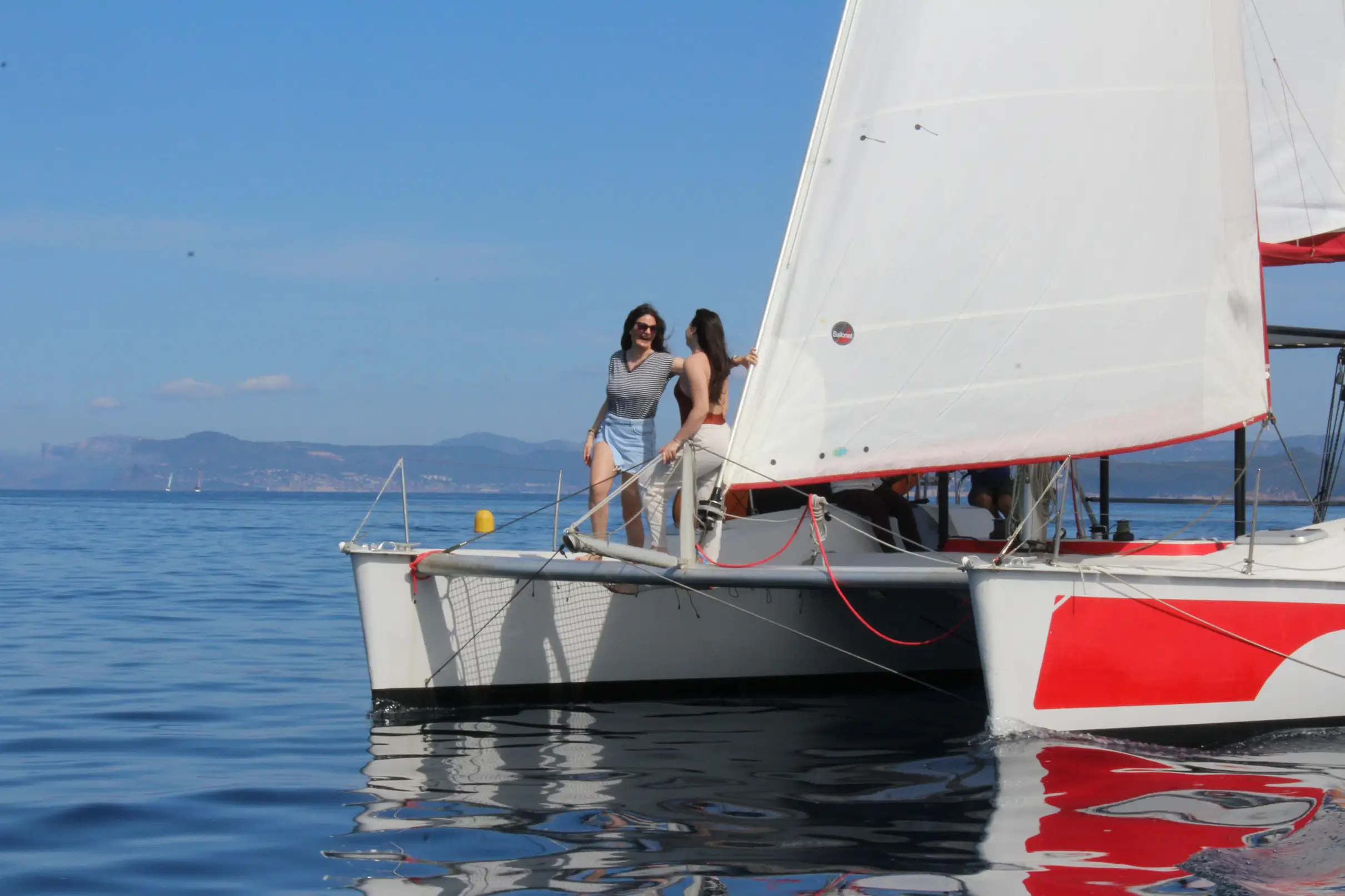 Sortie découverte de la voile en catamaran au cœur de l'archipel des Embiez