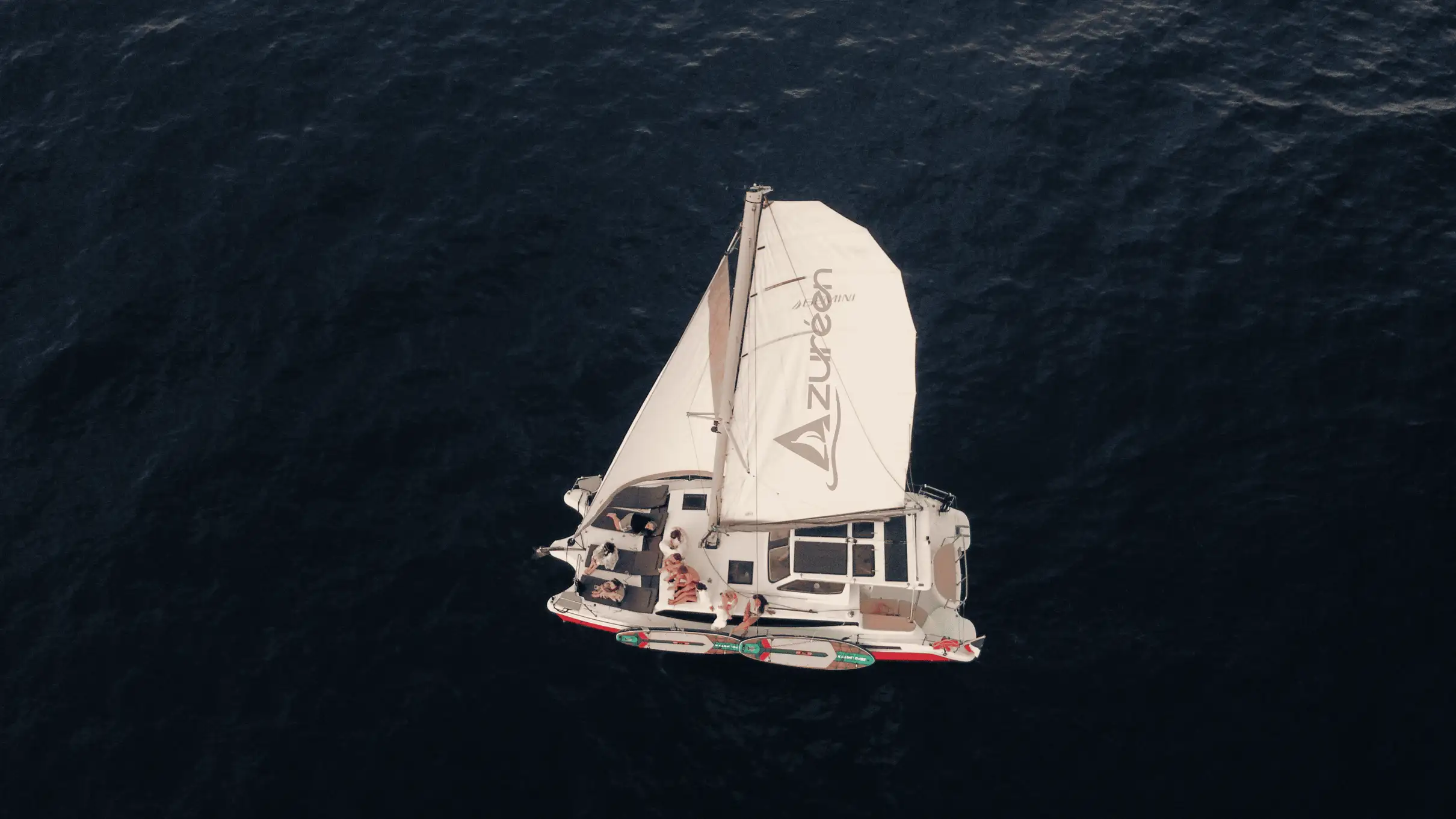 Croisière magique en catamaran à Cannes ! Paddle et plongée