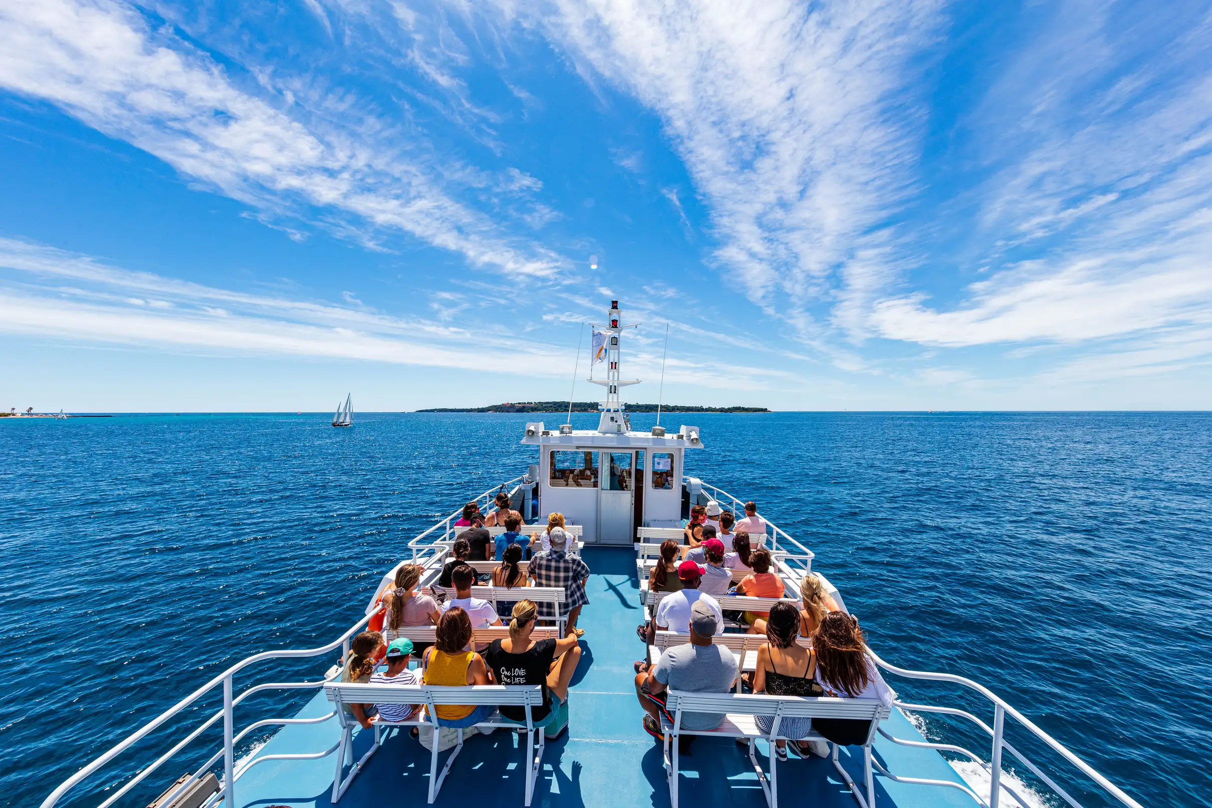 Depuis Mandelieu : balade aller-retour en ferry à l'île Sainte-Marguerite