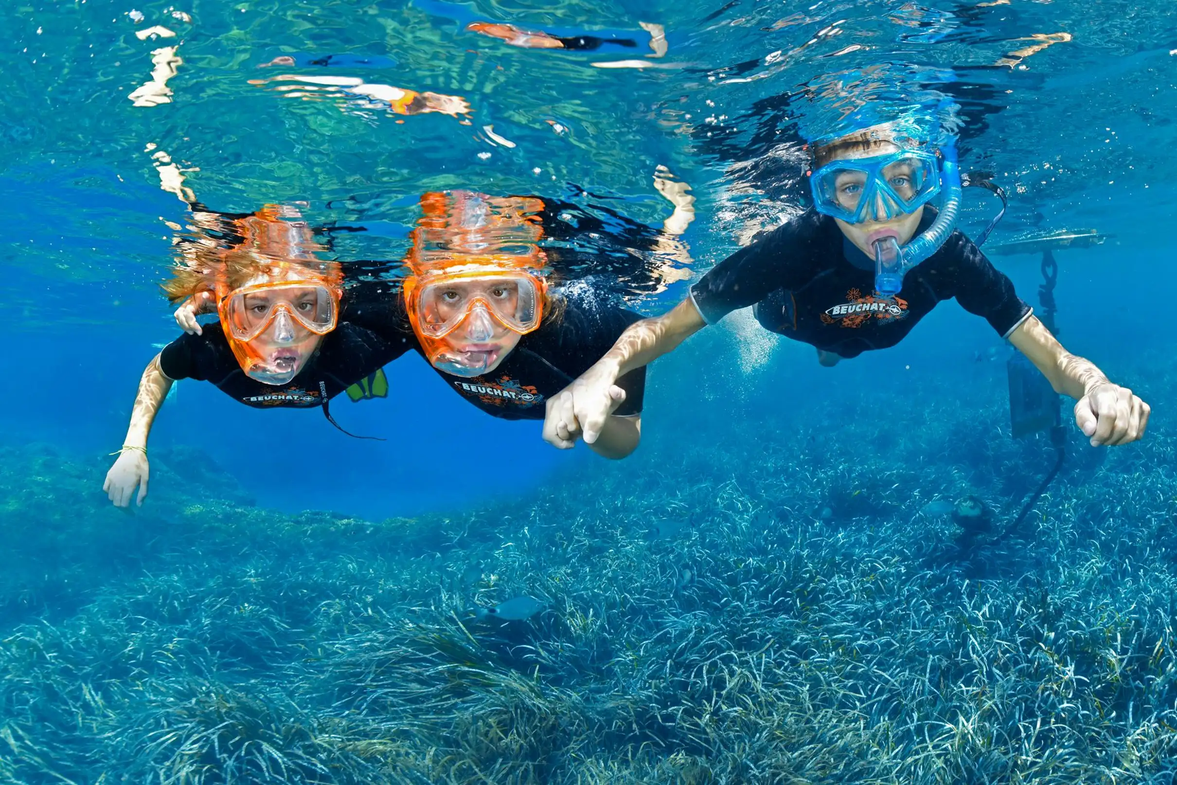 Depuis Mandelieu-La Napoule : excursion en bateau et plongée avec tuba