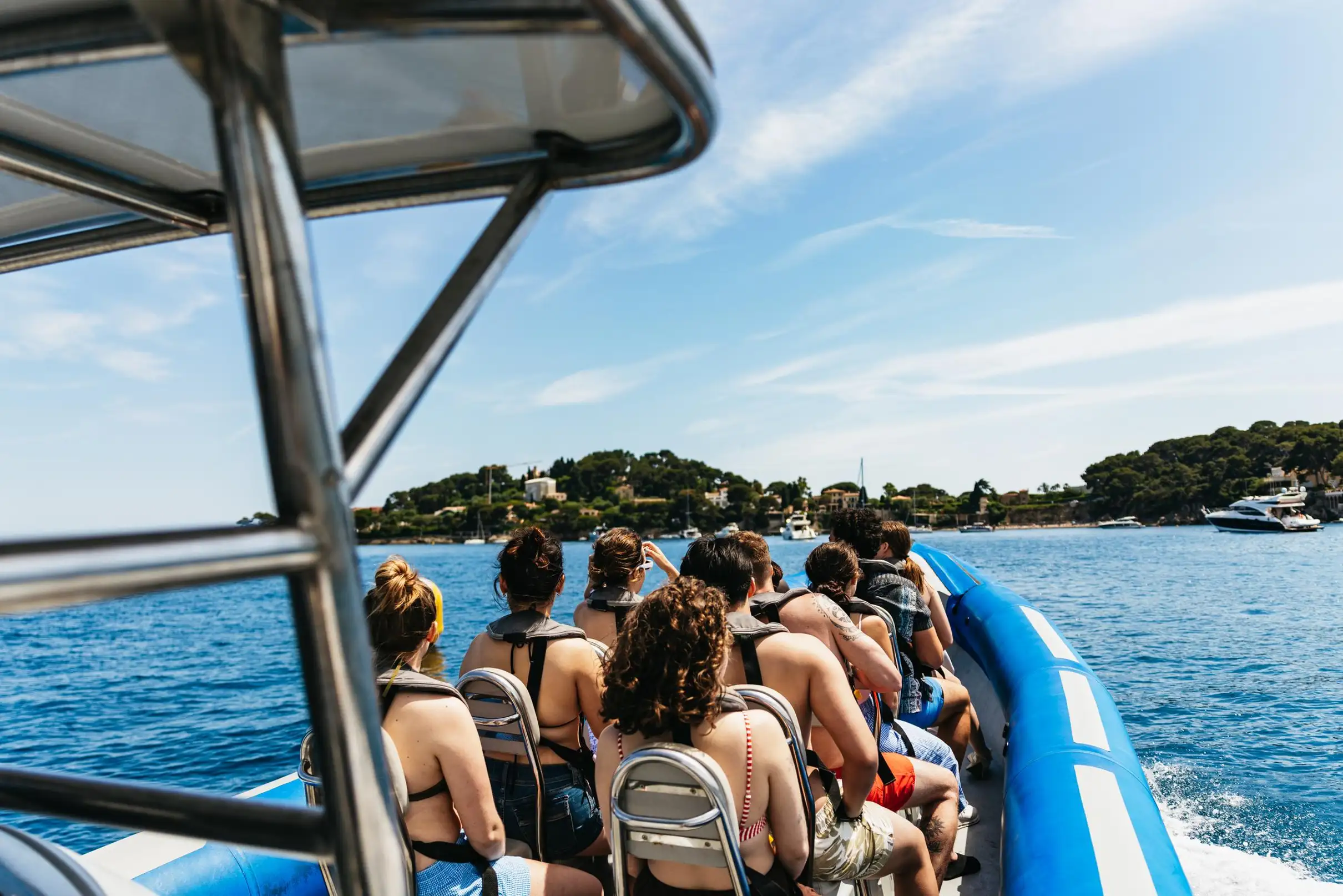 Nice : Grottes de Mala, Villefranche & Tour en bateau de plongée en apnée