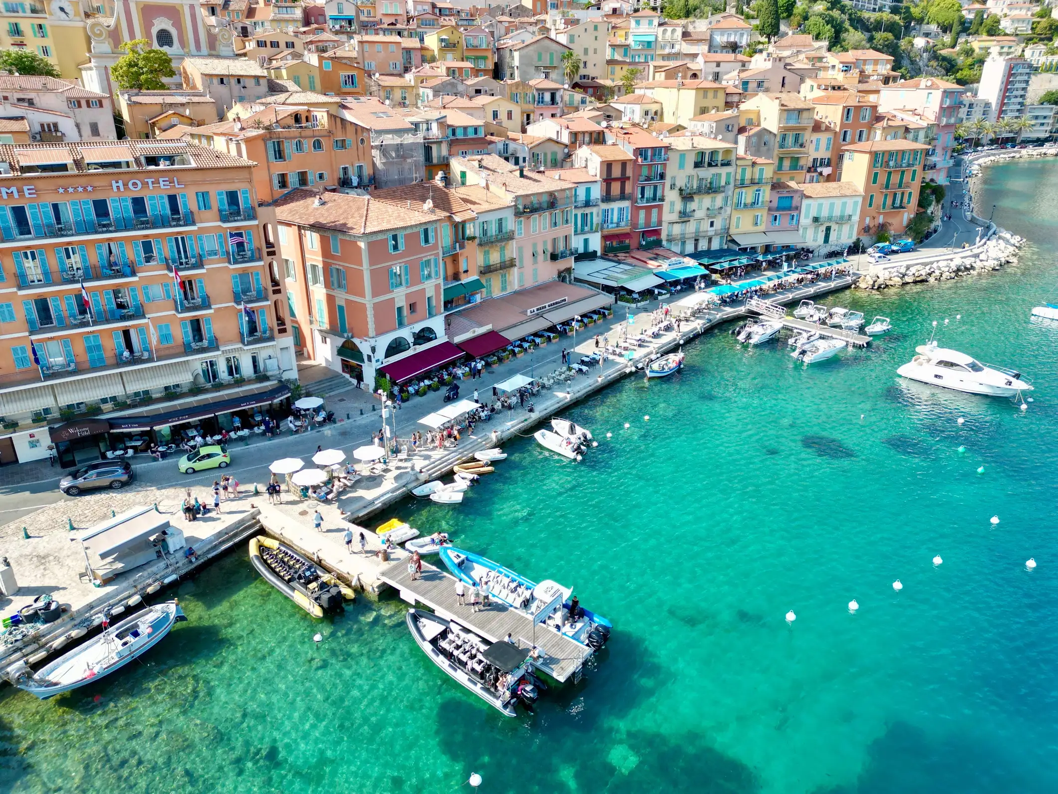 Nice : Grottes de Mala, Villefranche & Tour en bateau de plongée en apnée