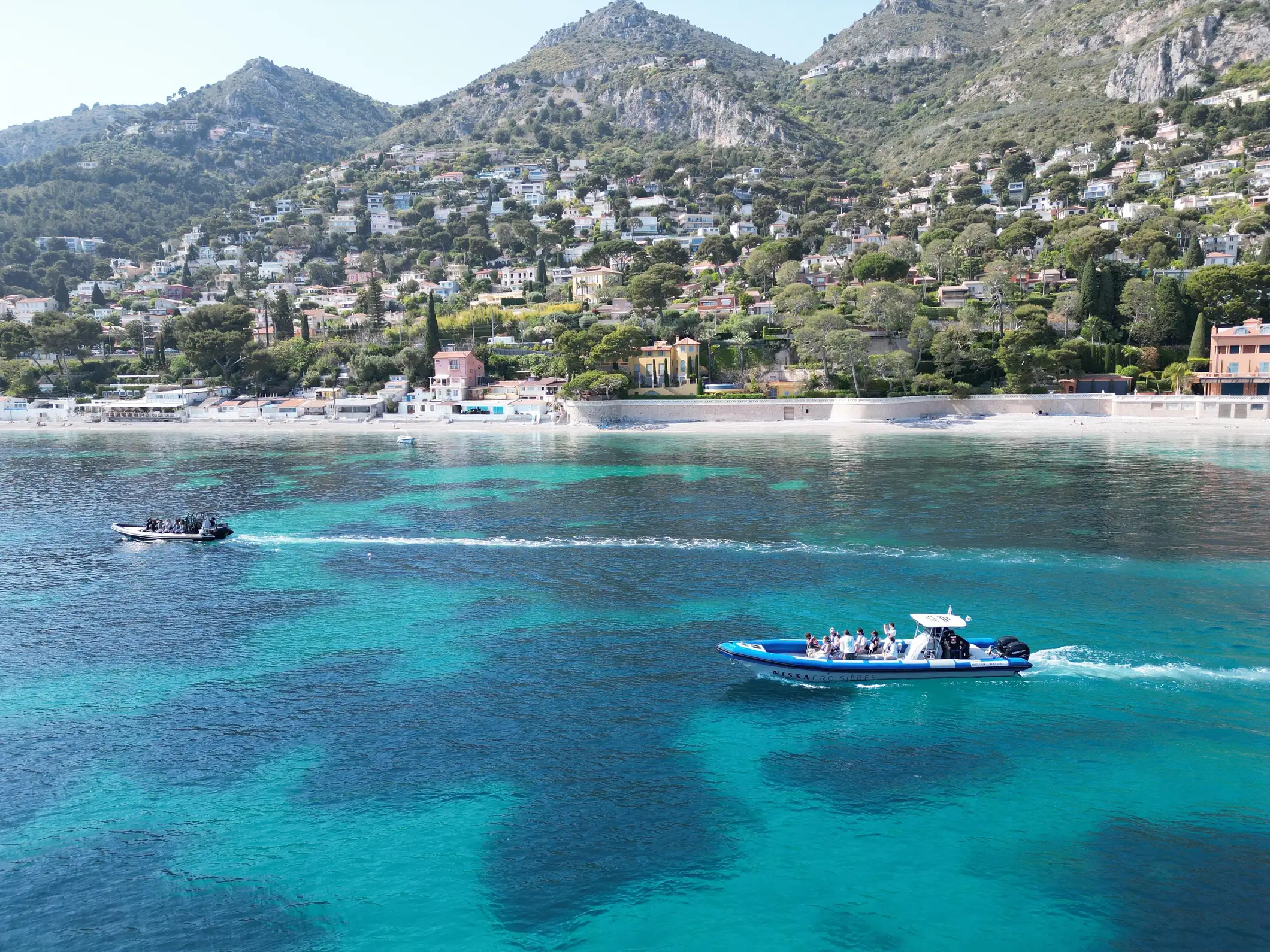 Nice : Grottes de Mala, Villefranche & Tour en bateau de plongée en apnée