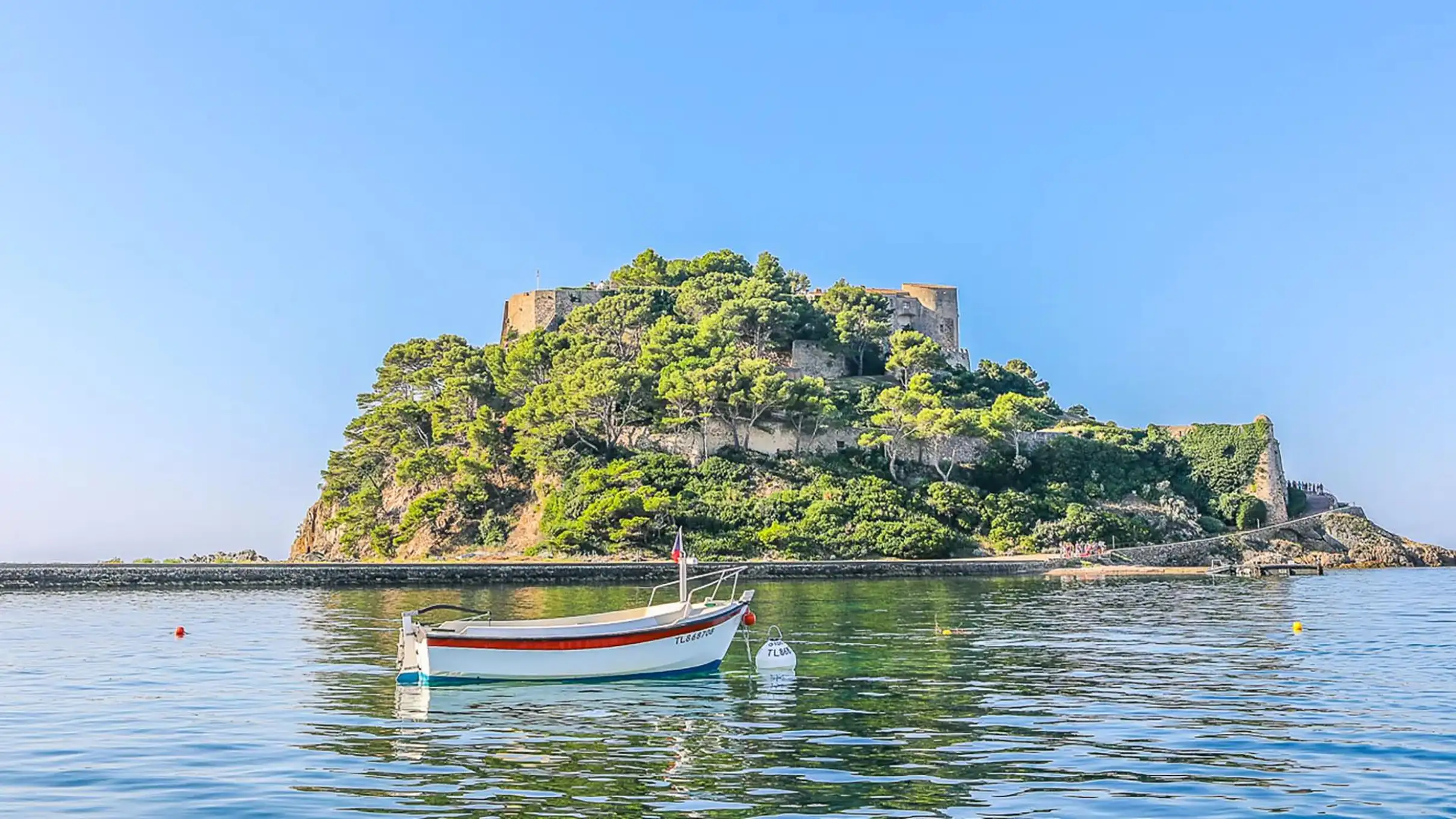Bormes-les-Mimosas: Balade en bateau hybride autour du Fort de Brégançon