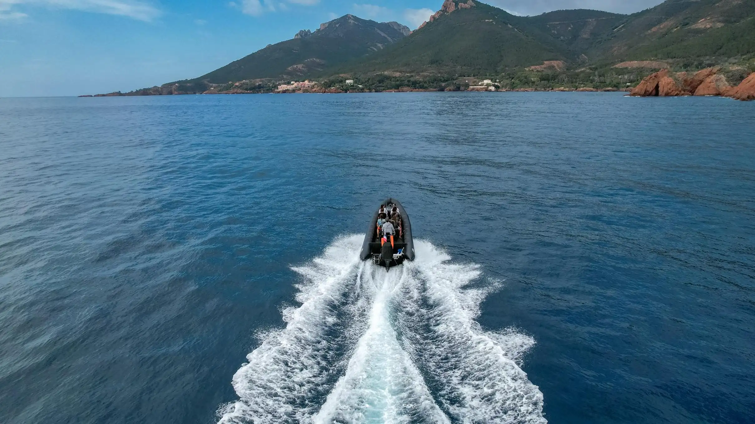 Depuis Cannes : excursion en mer aux calanques de l'Estérel