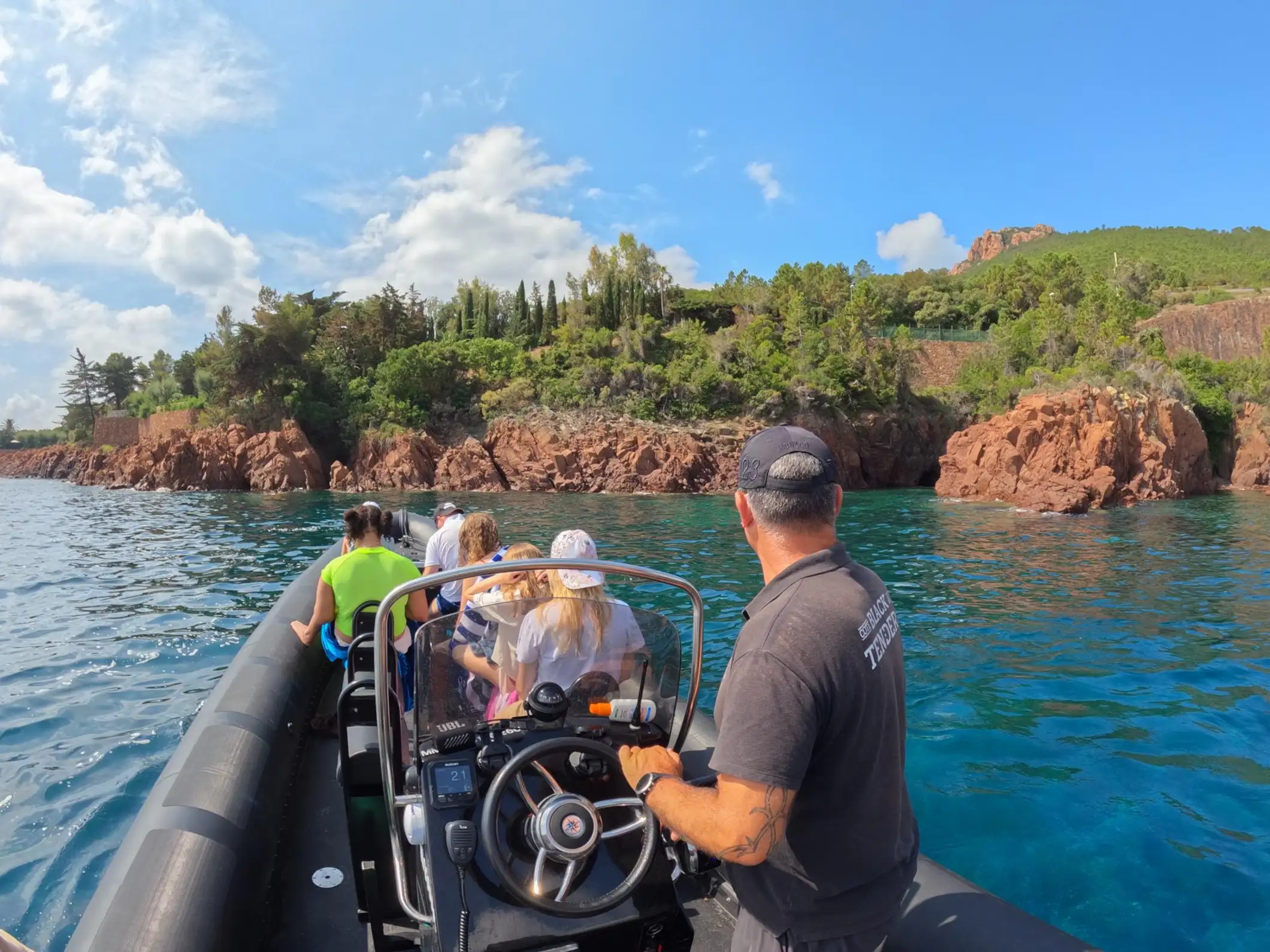 Depuis Cannes : excursion en mer aux calanques de l'Estérel