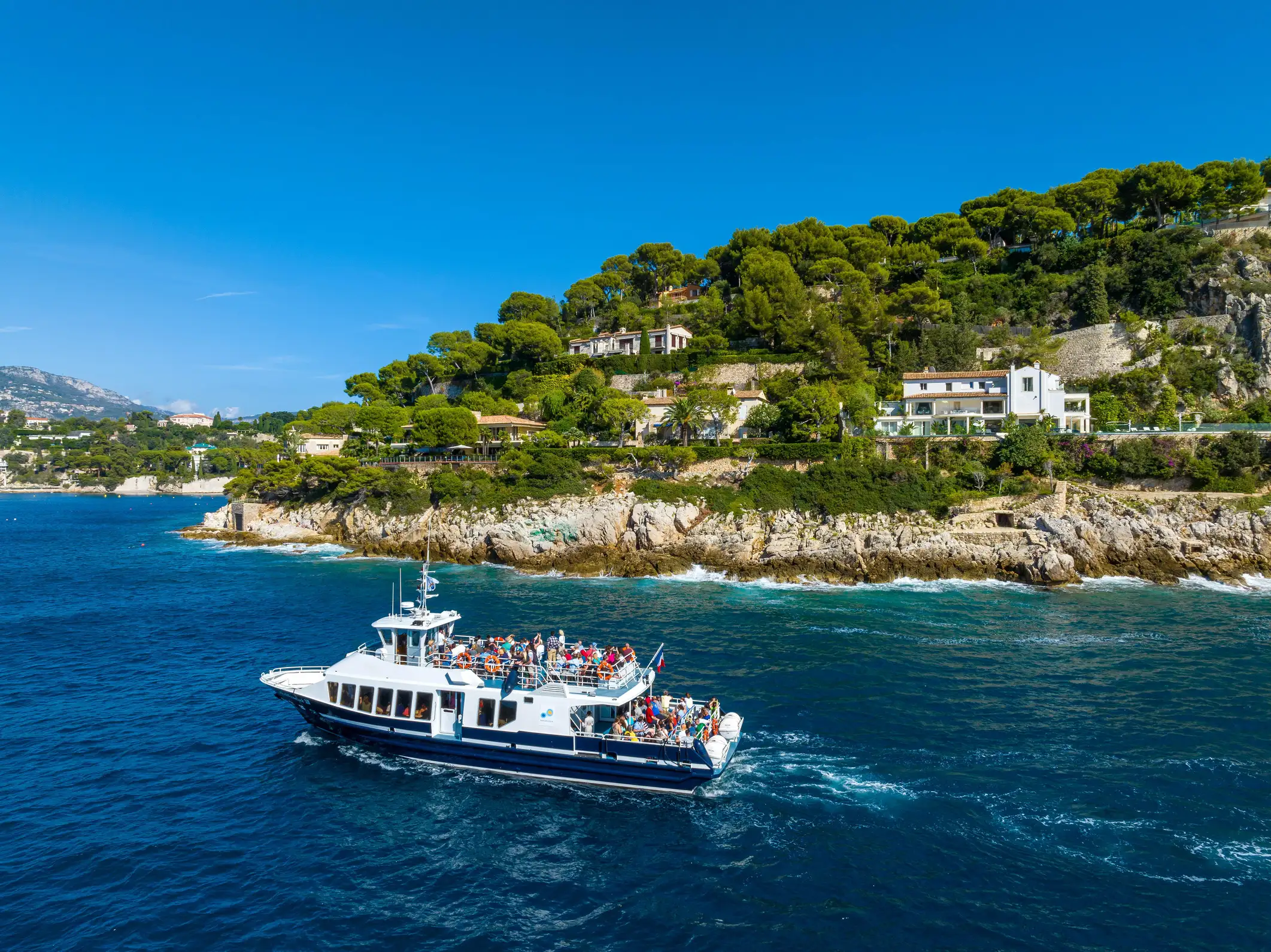 Nice : croisière de 1 h vers la baie de Villefranche