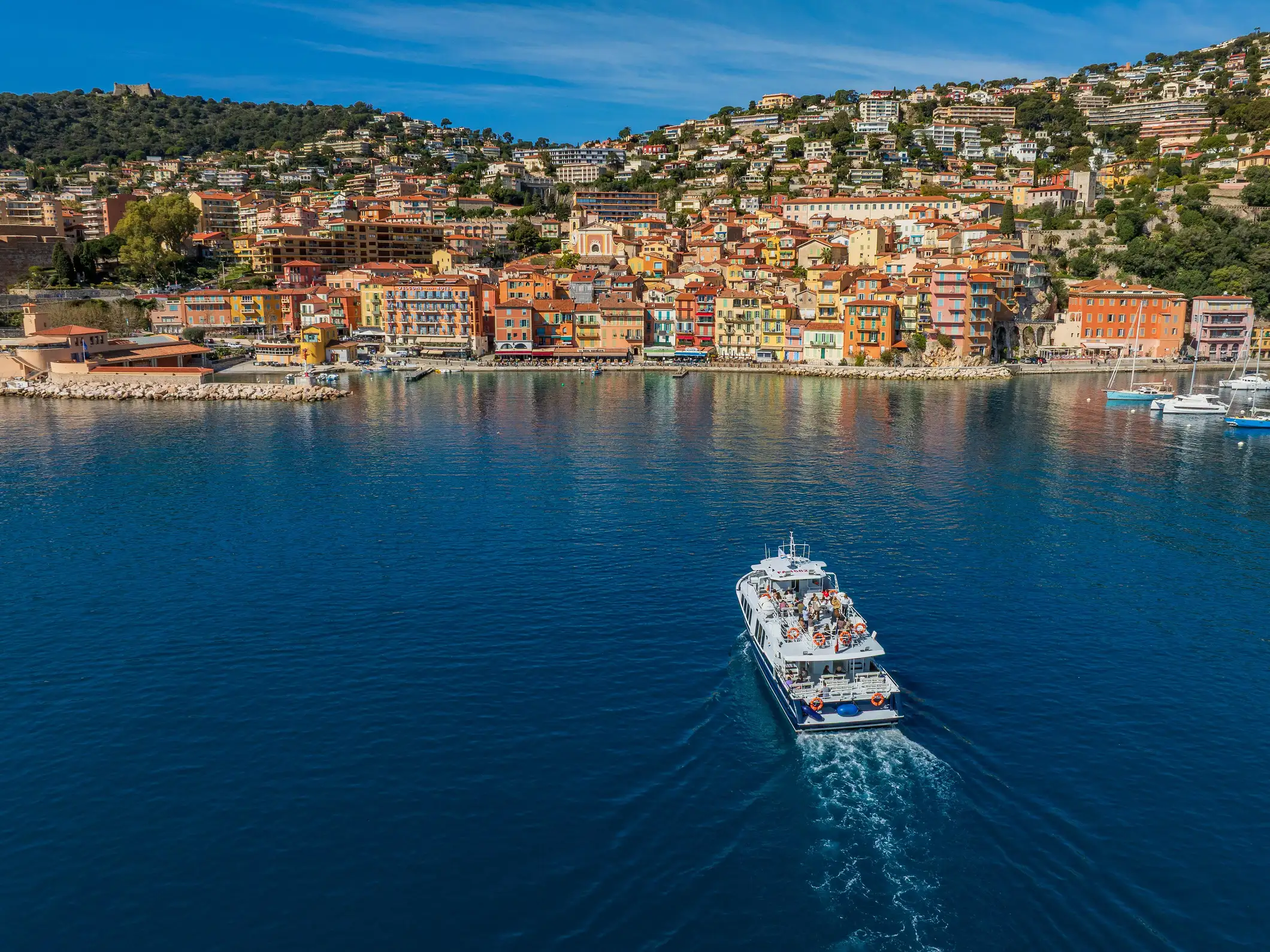 Nice : croisière de 1 h vers la baie de Villefranche