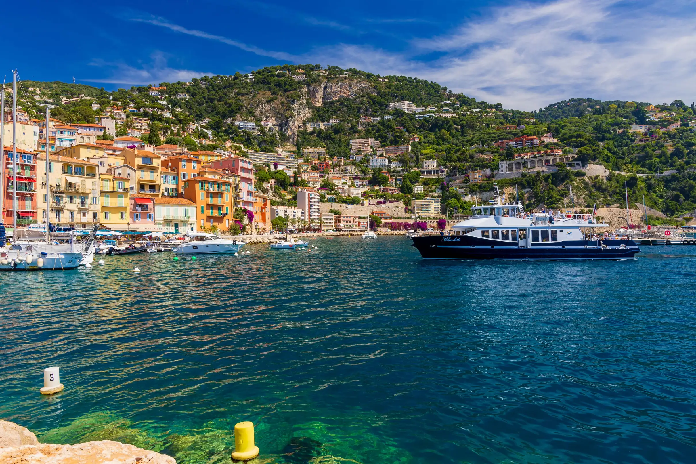 Nice : croisière de 1 h vers la baie de Villefranche