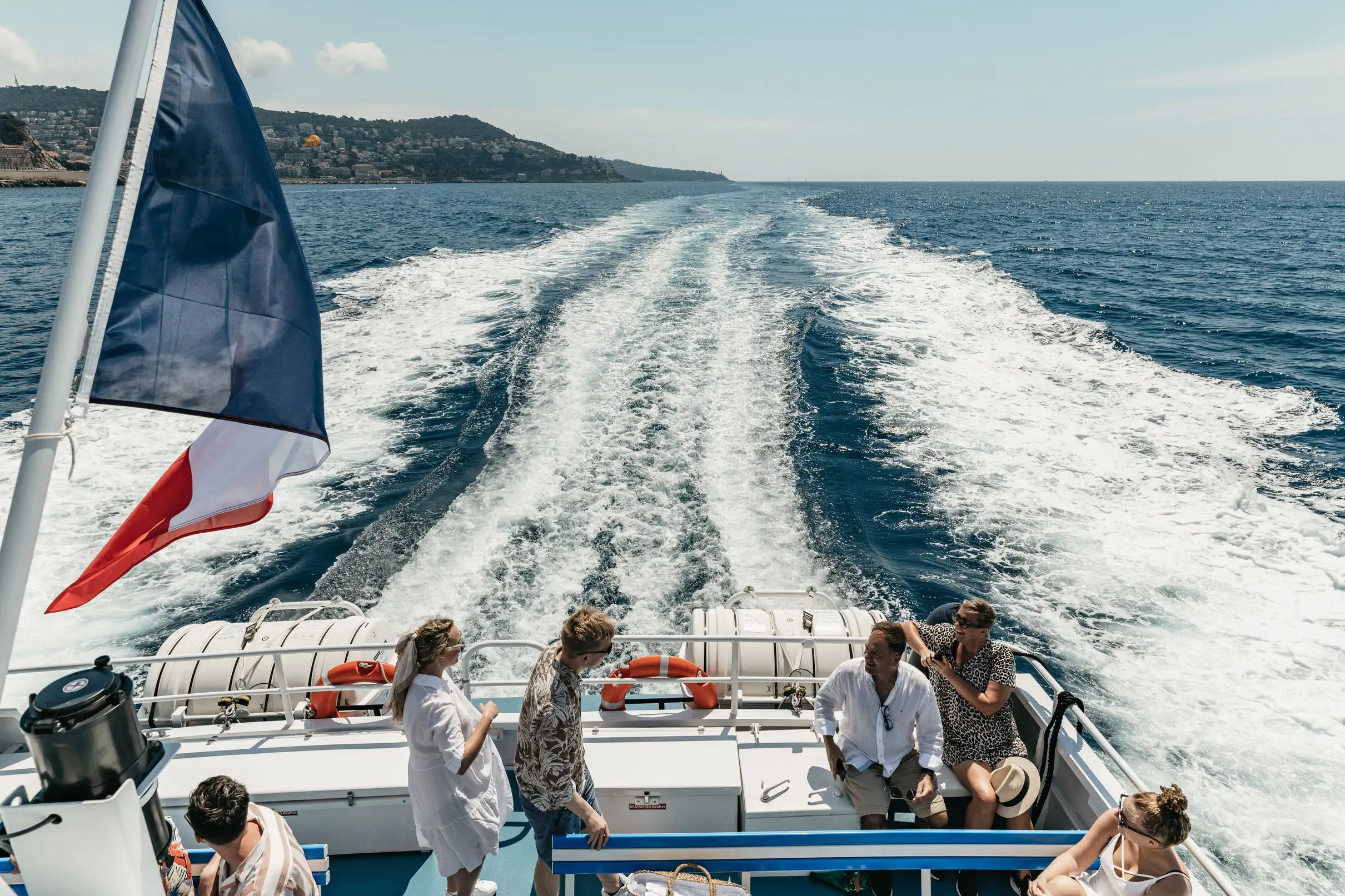 Nice : croisière de 1 h vers la baie de Villefranche