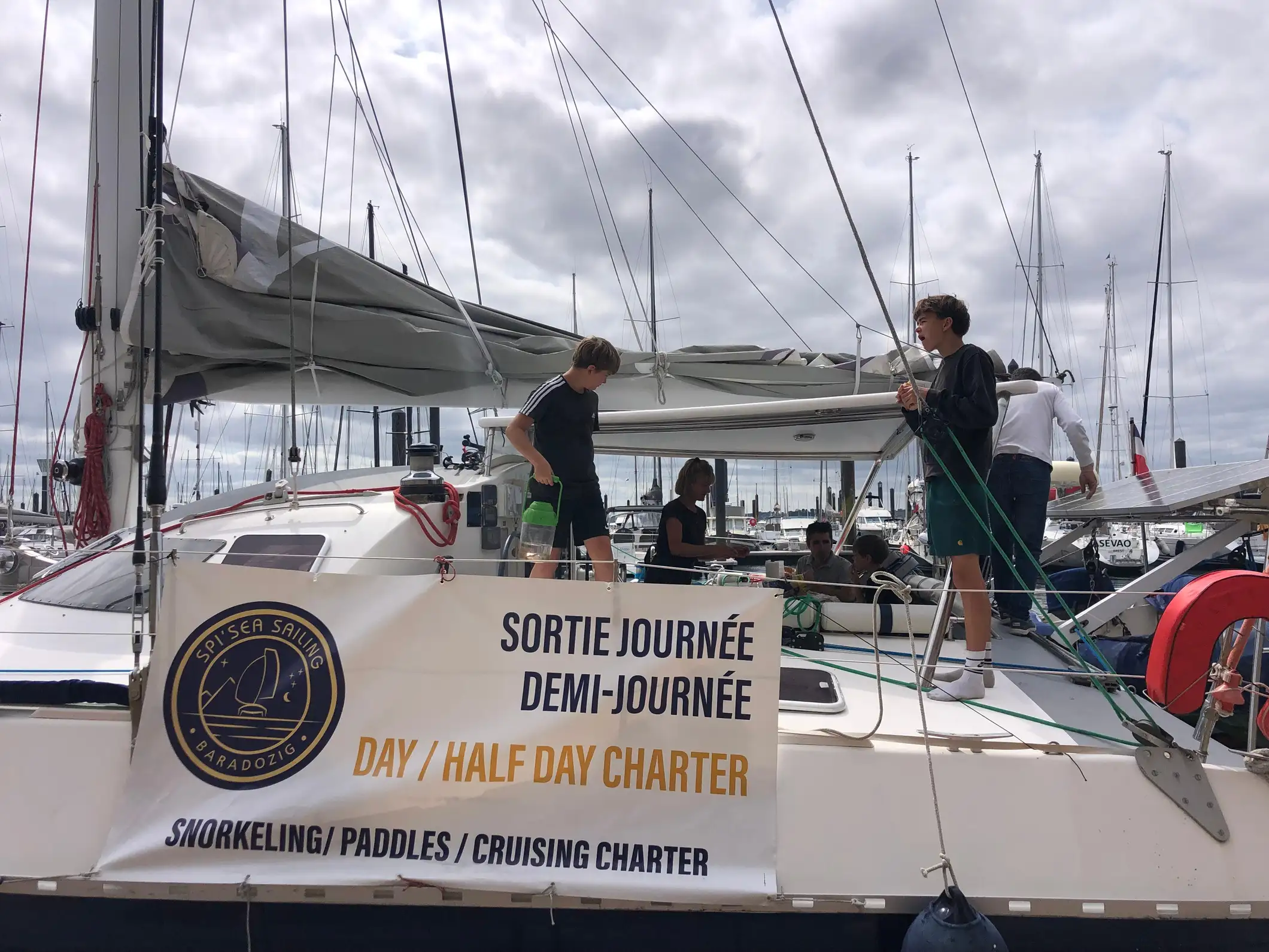 Baie De Morlaix: Excursion Catamaran