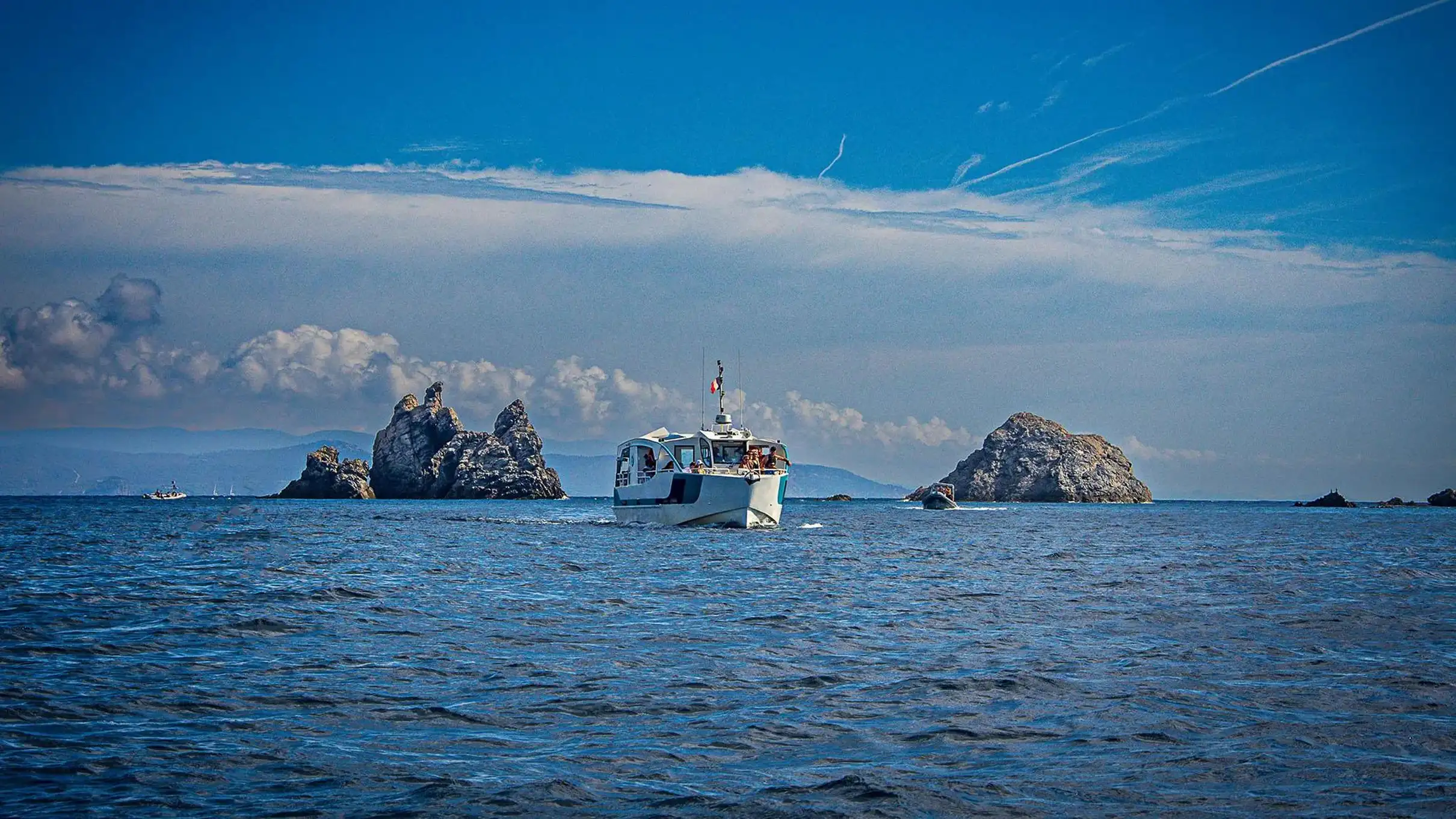 Bormes-les-Mimosas: Excursion en bateau Hybride pour l'île de Porquerolles