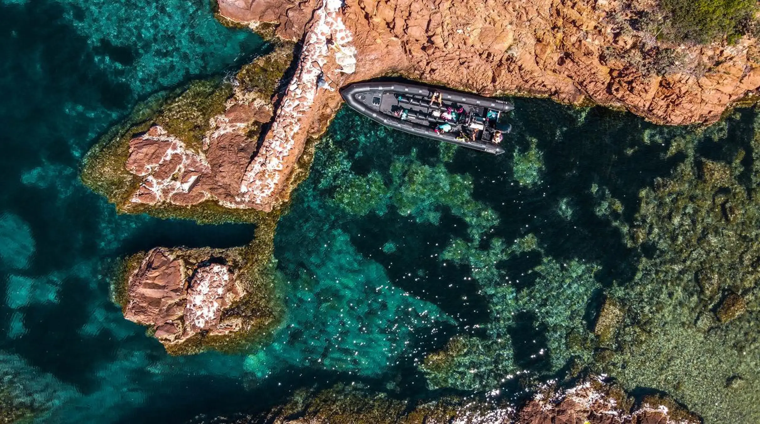 Cannes : excursion en bateau dans la réserve naturelle des calanques d'Estérel