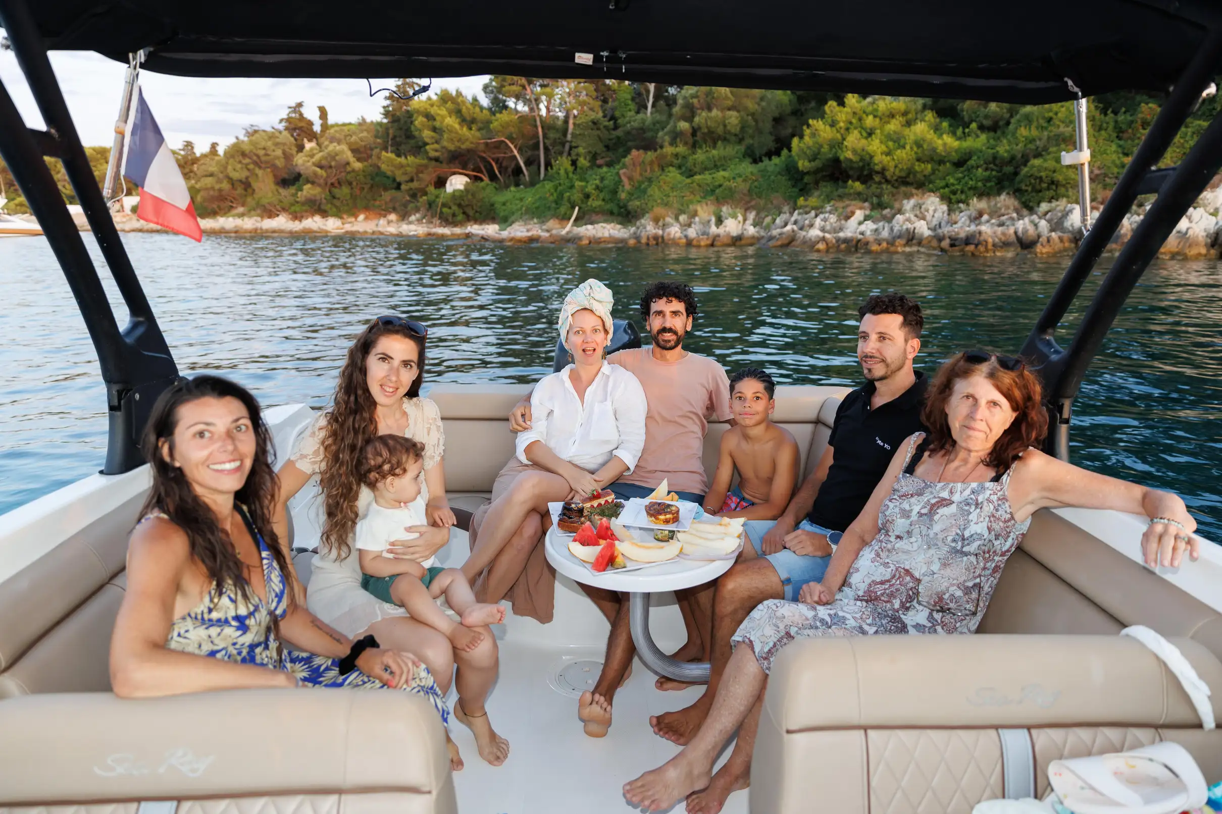 Escapade privée à la découverte de Cannes et des îles de Lérins en bateau