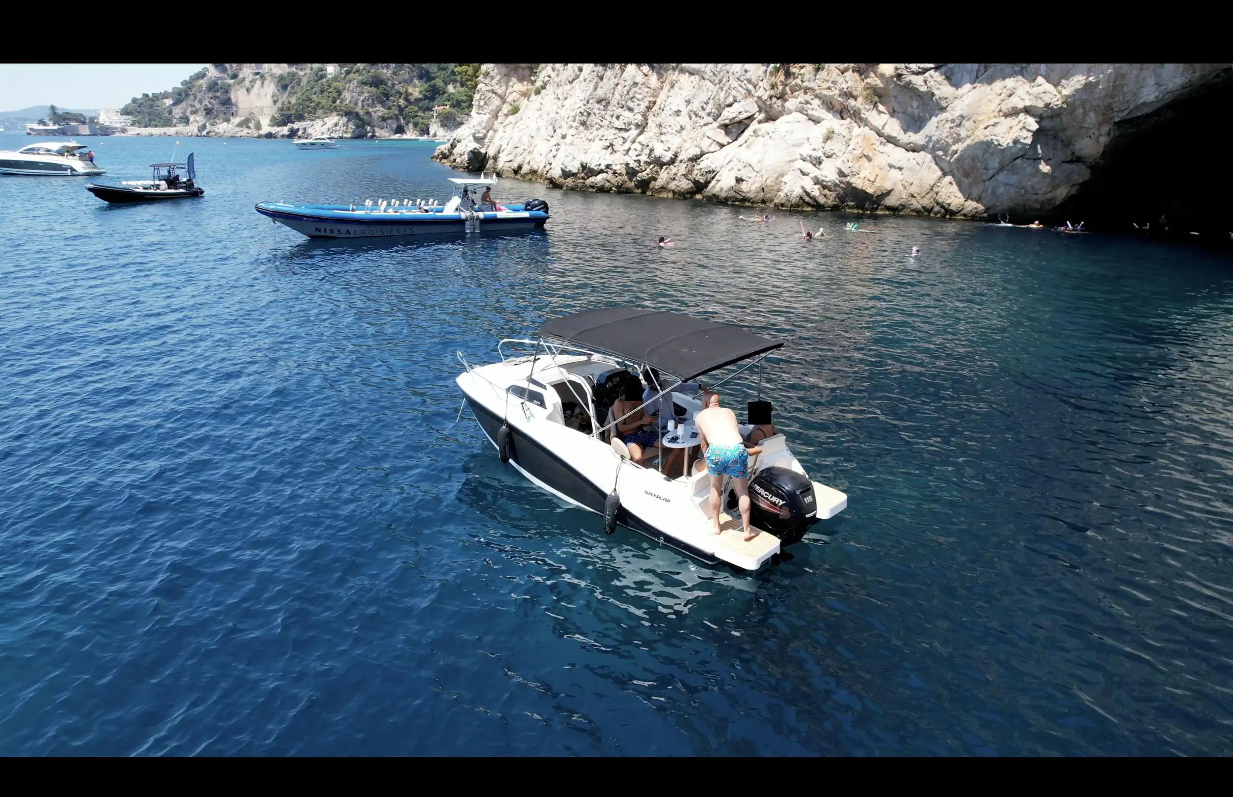 Depuis Nice : sortie en bateau privée à Monaco avec vin et escales