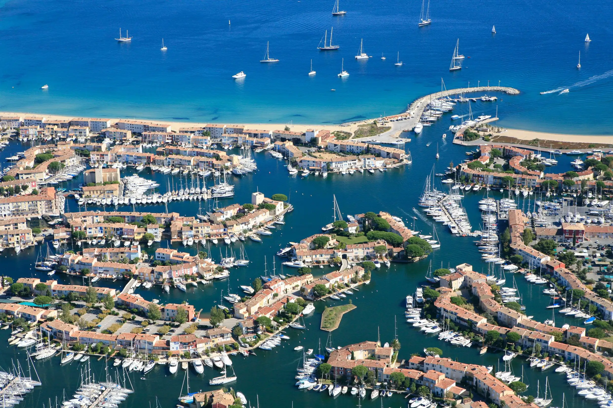 Nice : excursion d'une journée à Saint-Tropez et Port Grimaud avec sortie en bateau