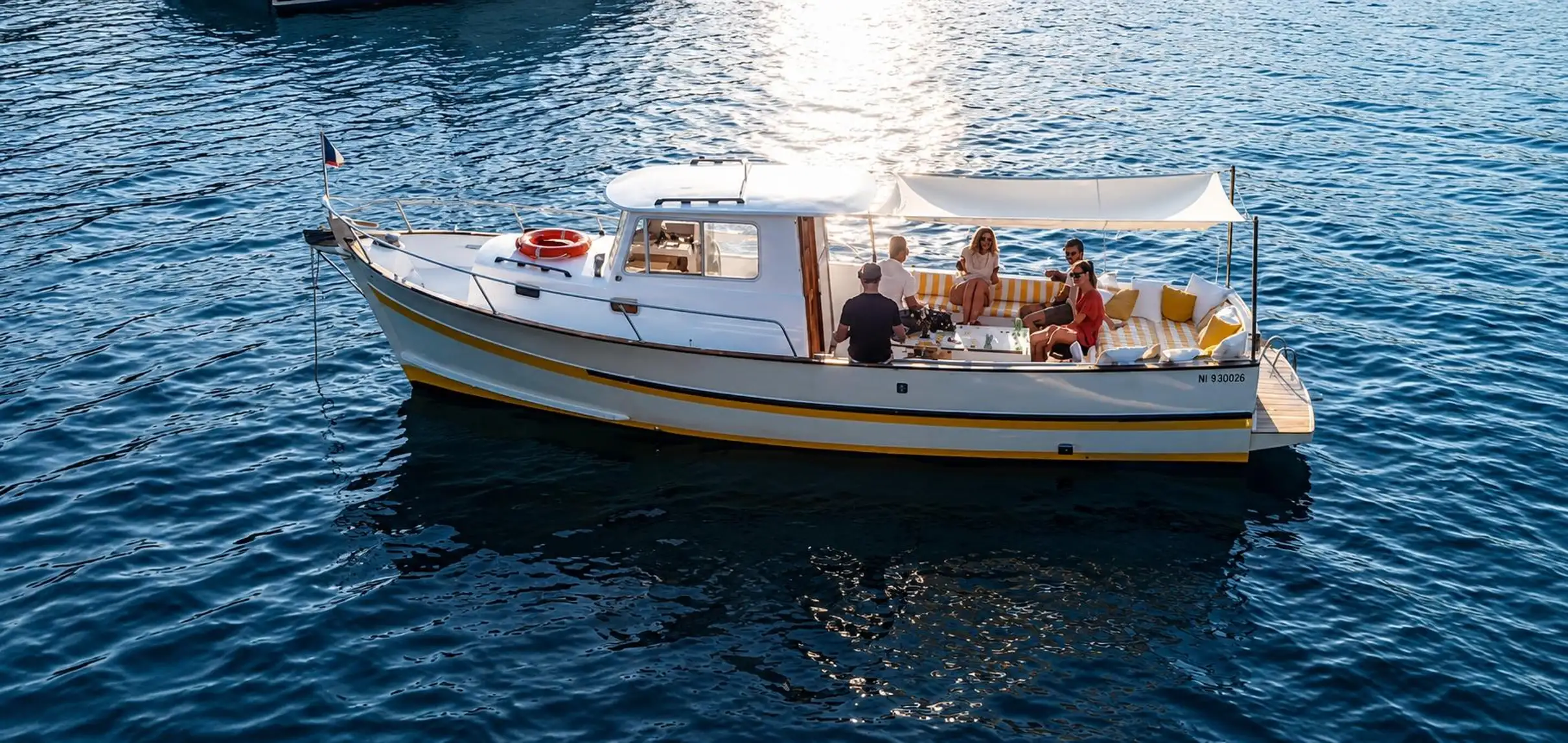 Excursion en bateau privé sur la Côte d'Azur