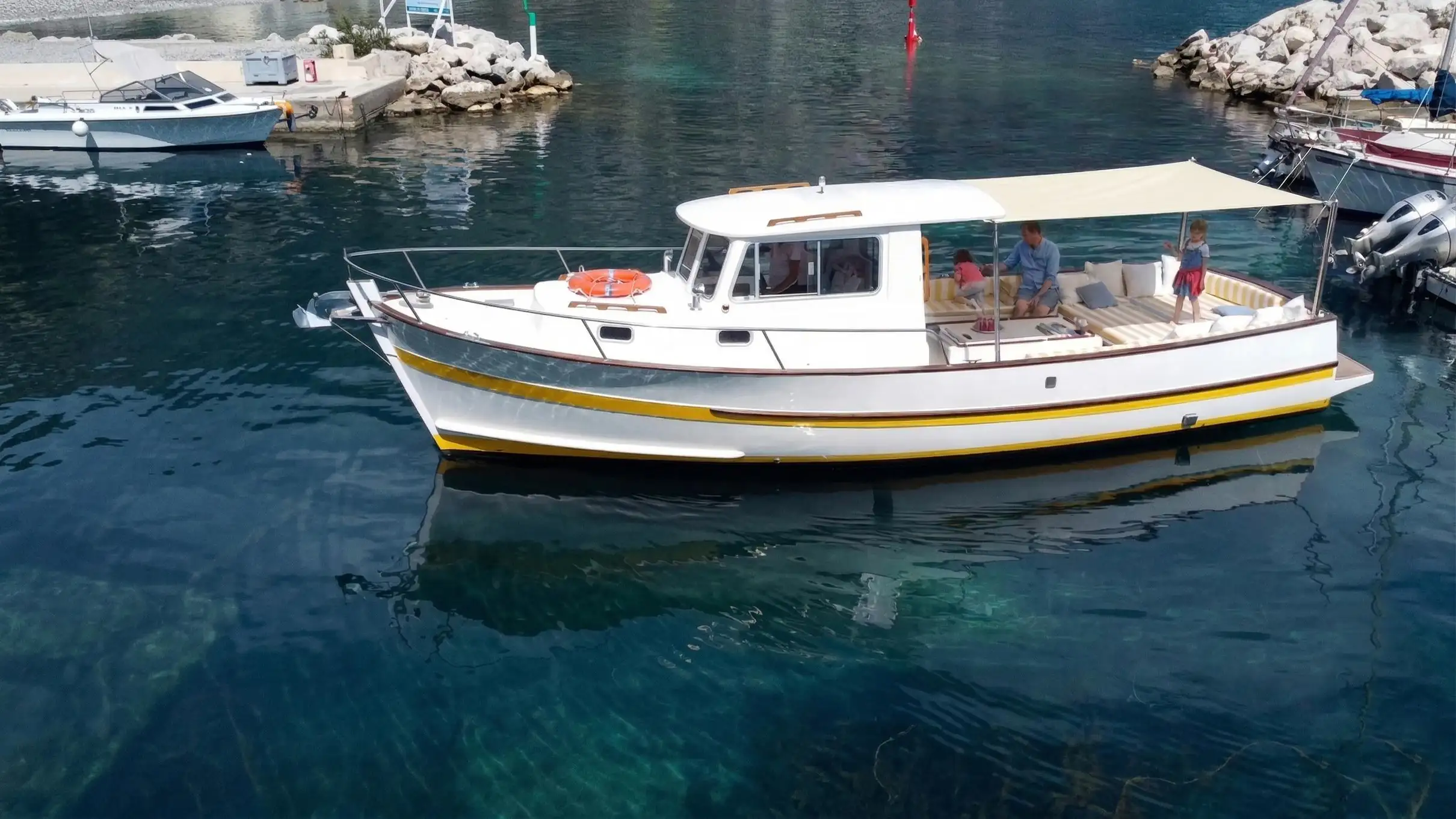 Excursion en bateau privé sur la Côte d'Azur