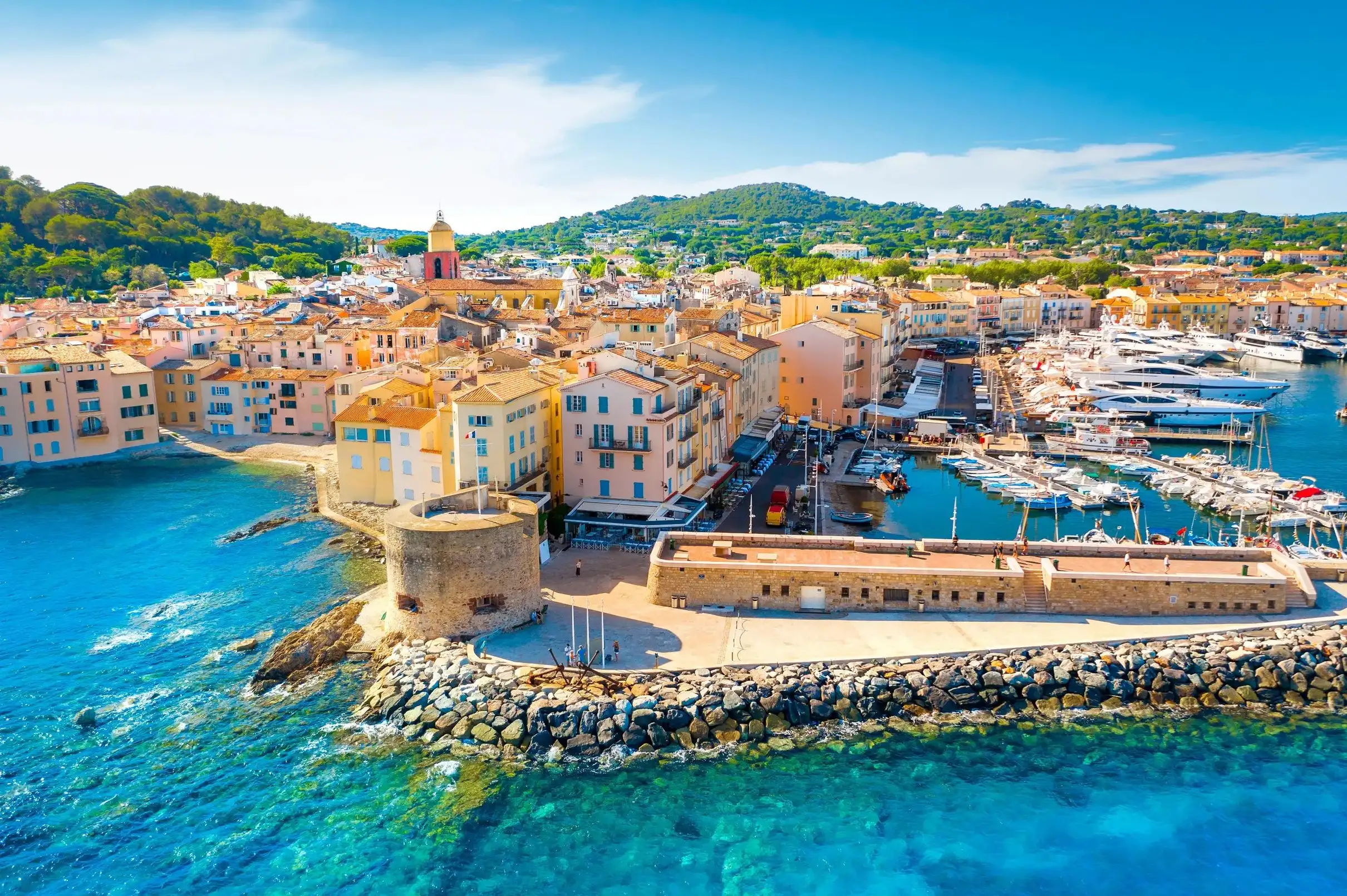 Au départ de Nice : visite d'une jounée de Saint-Tropez et Port Grimaud