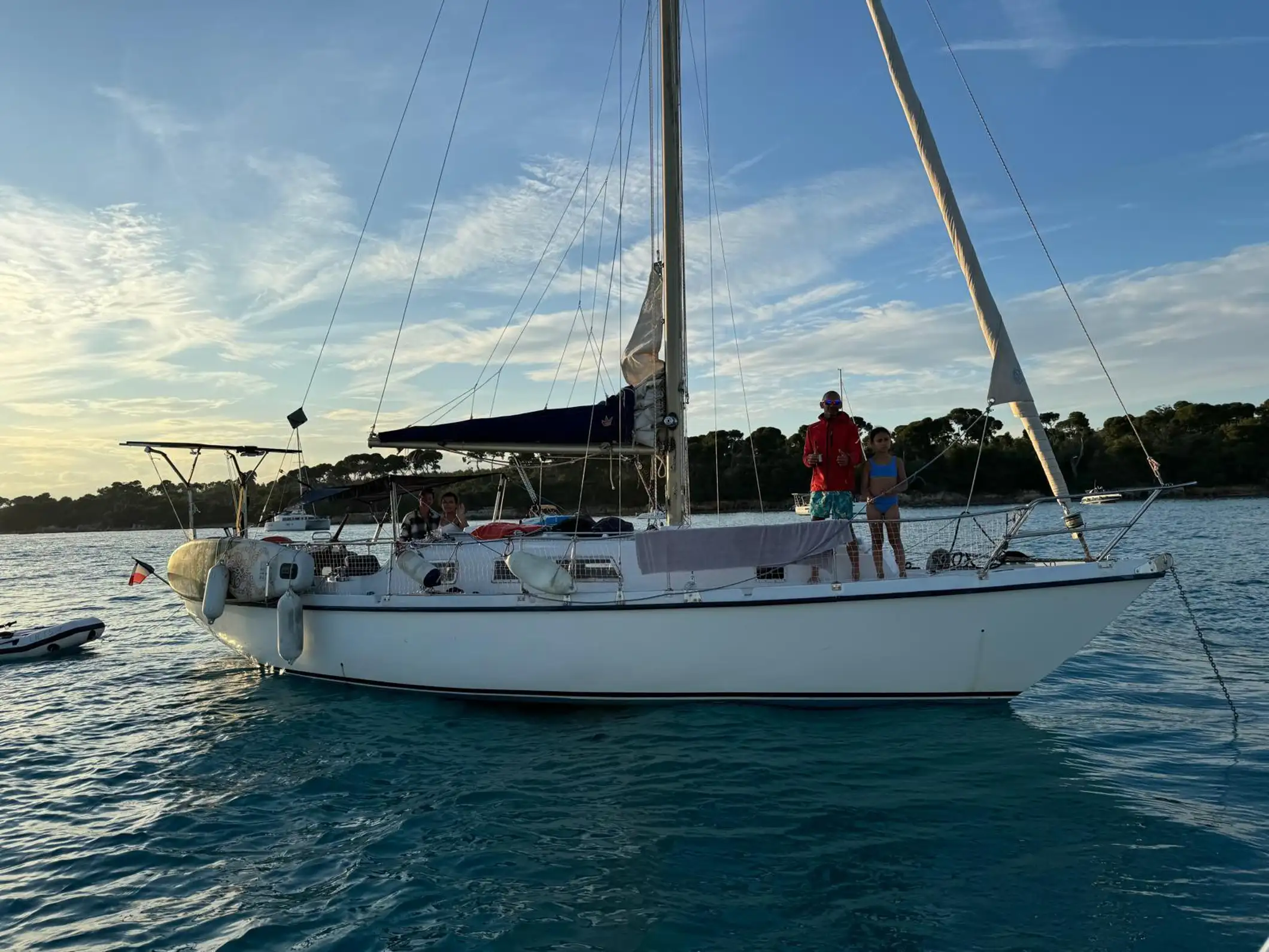 Au départ de Cannes : Excursion d'une demi-journée en voilier vers les îles de Lérins.
