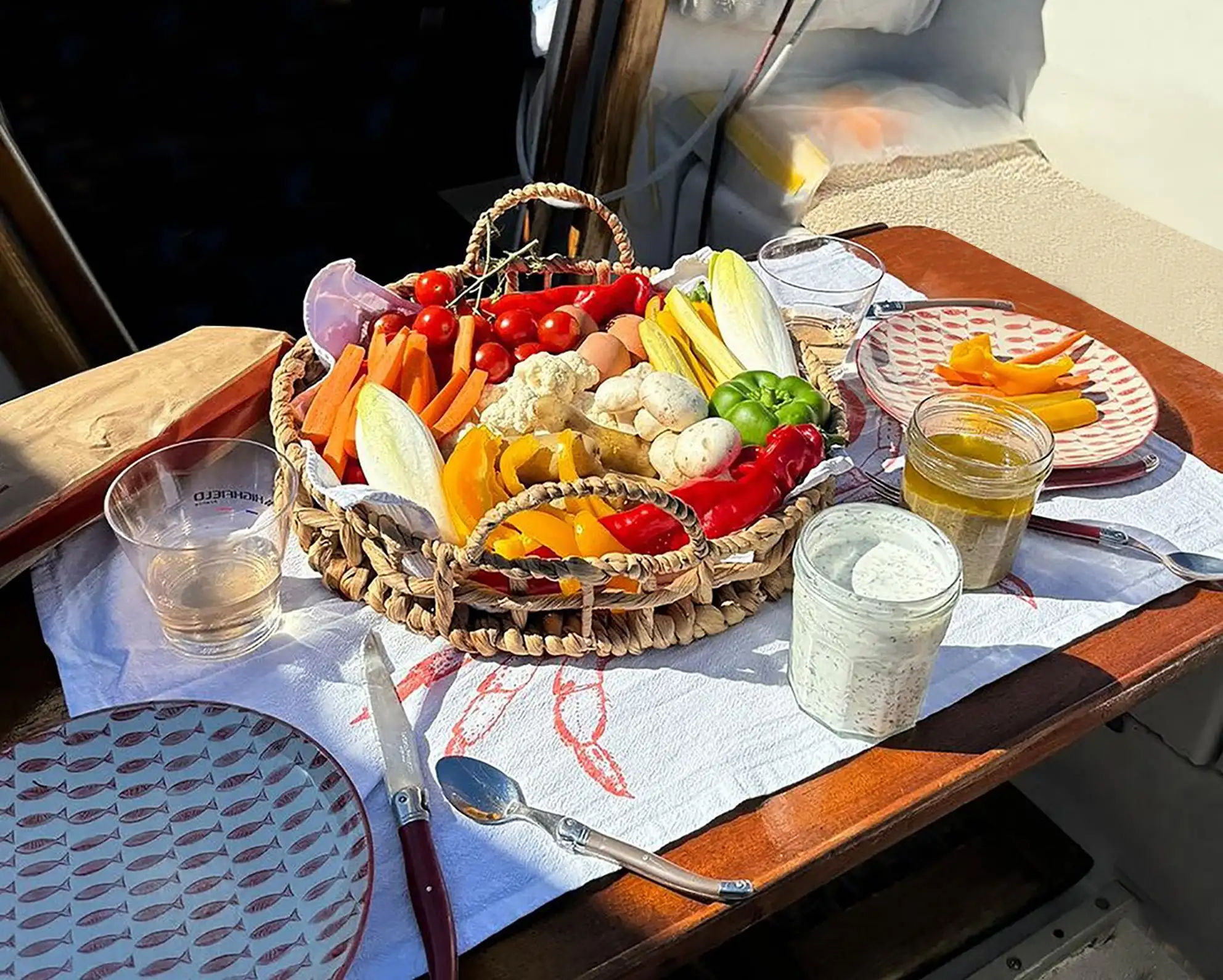 Excursion privée à la voile & pique-nique provençal