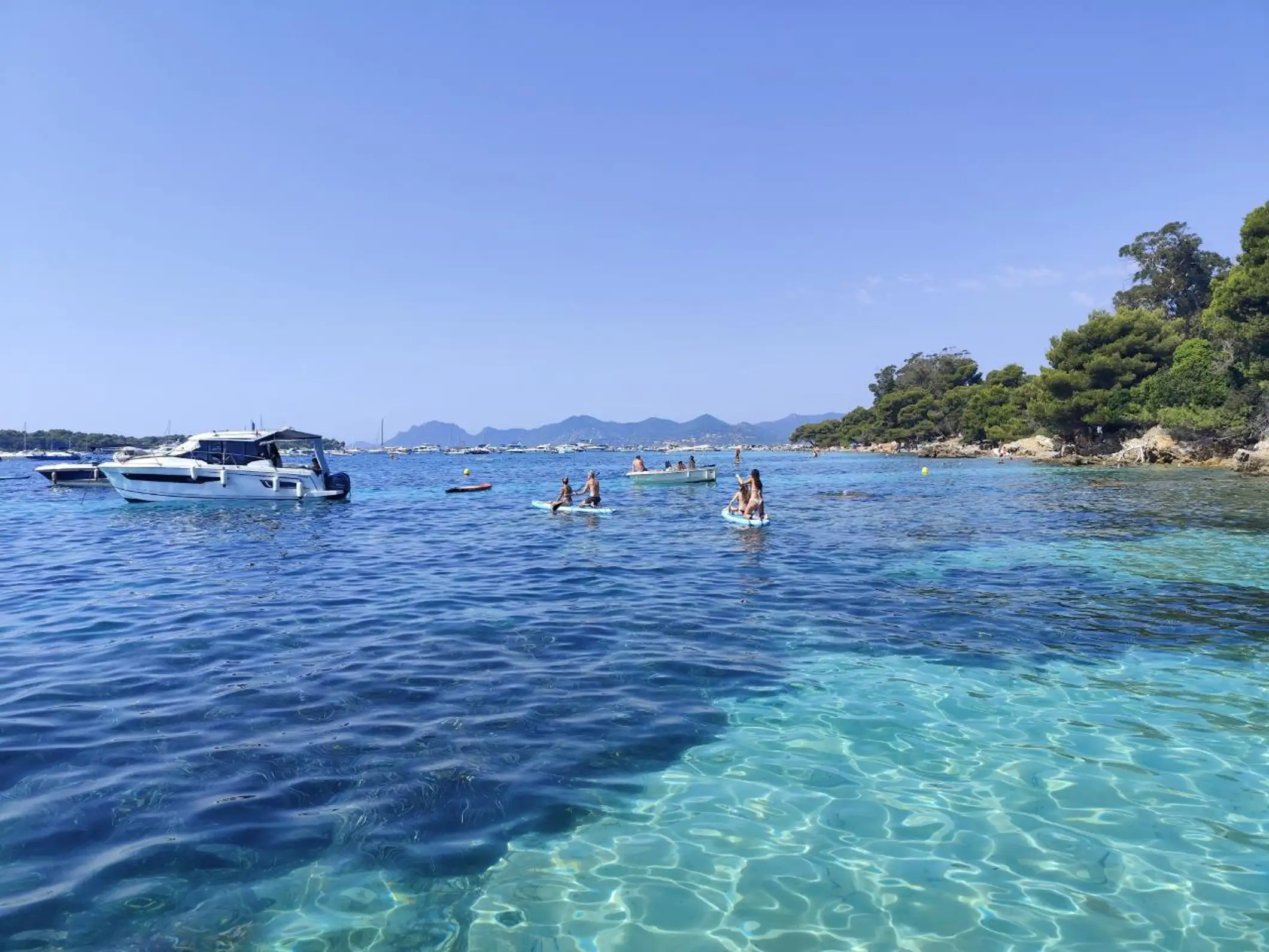 Croisière autour des iles de Lérins, avec baignade au départ de Cannes
