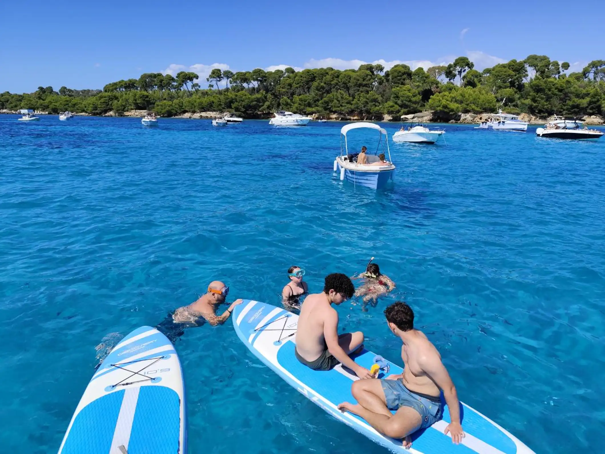 Croisière autour des iles de Lérins, avec baignade au départ de Cannes