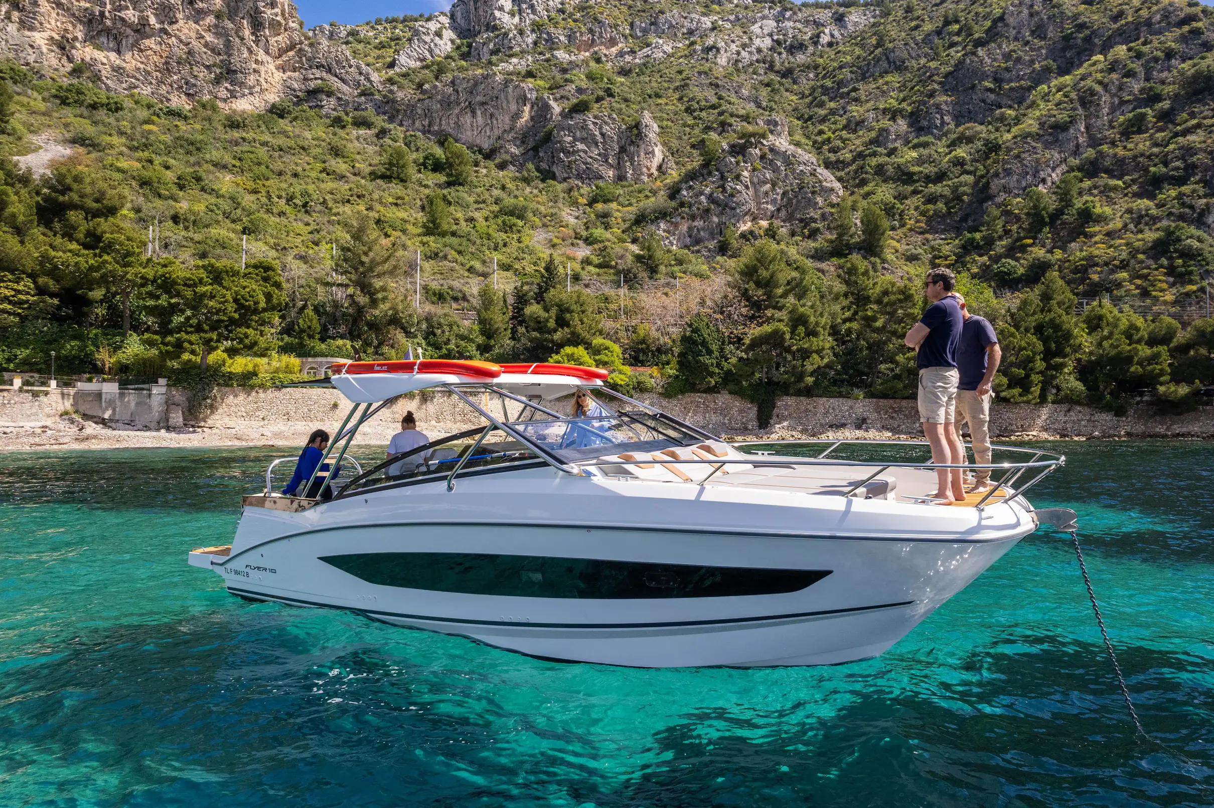 Nice : sortie en bateau privé de luxe avec chef et apéritif