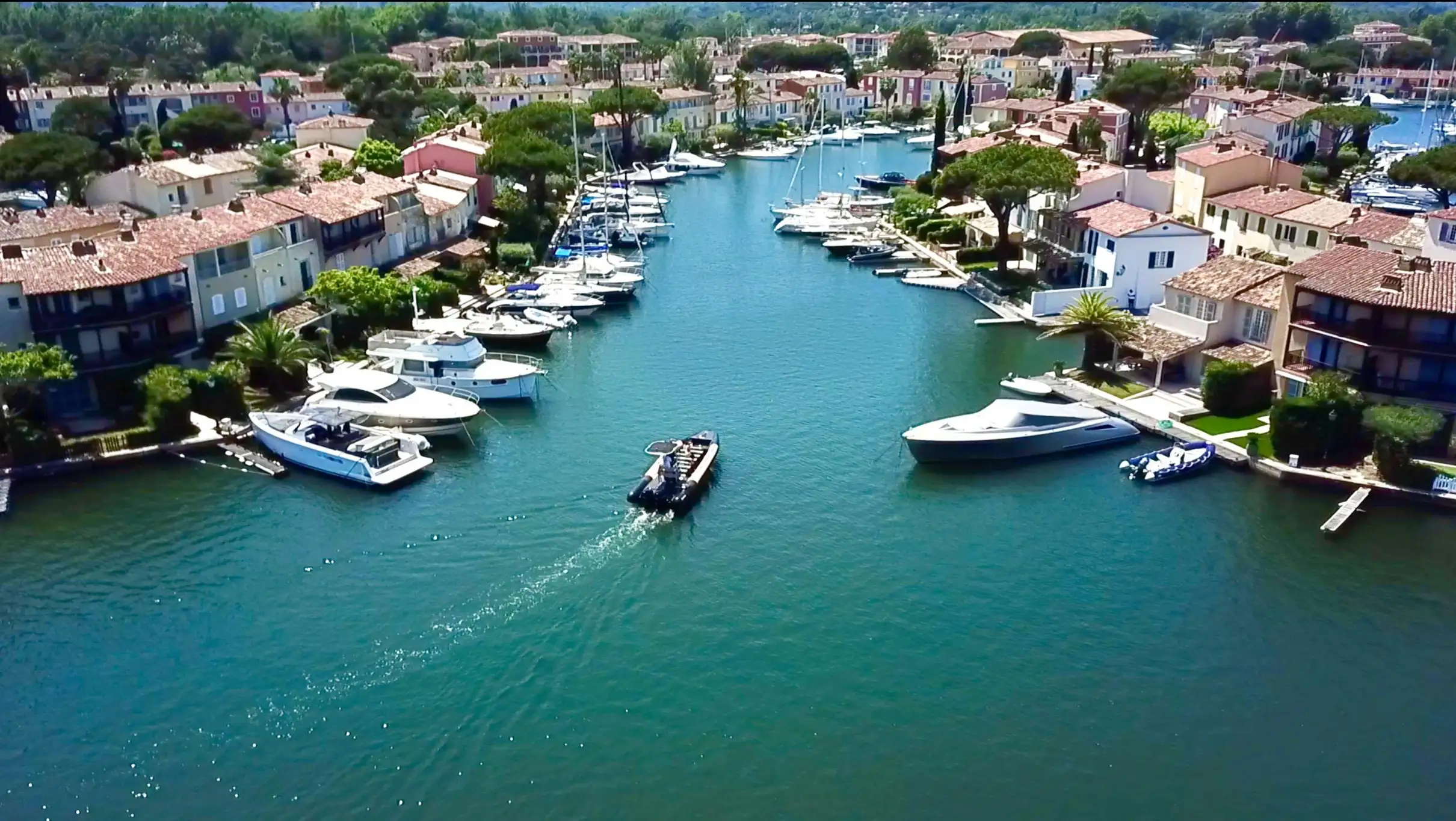 Fréjus : Petite Venise provençale, Saint-Tropez, baignade en semi-rigide