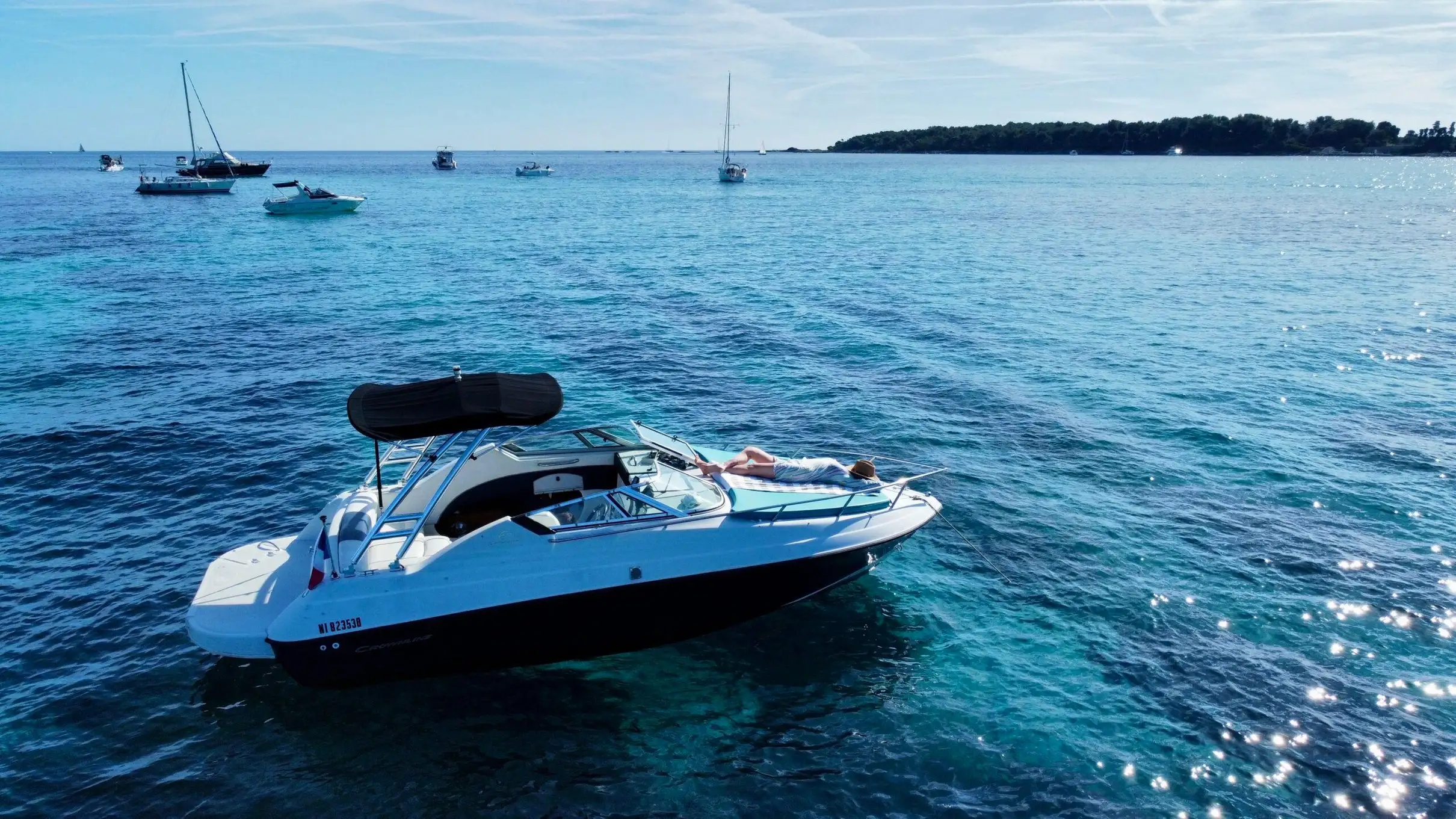 Balade en bateau privé aux îles de Lérins